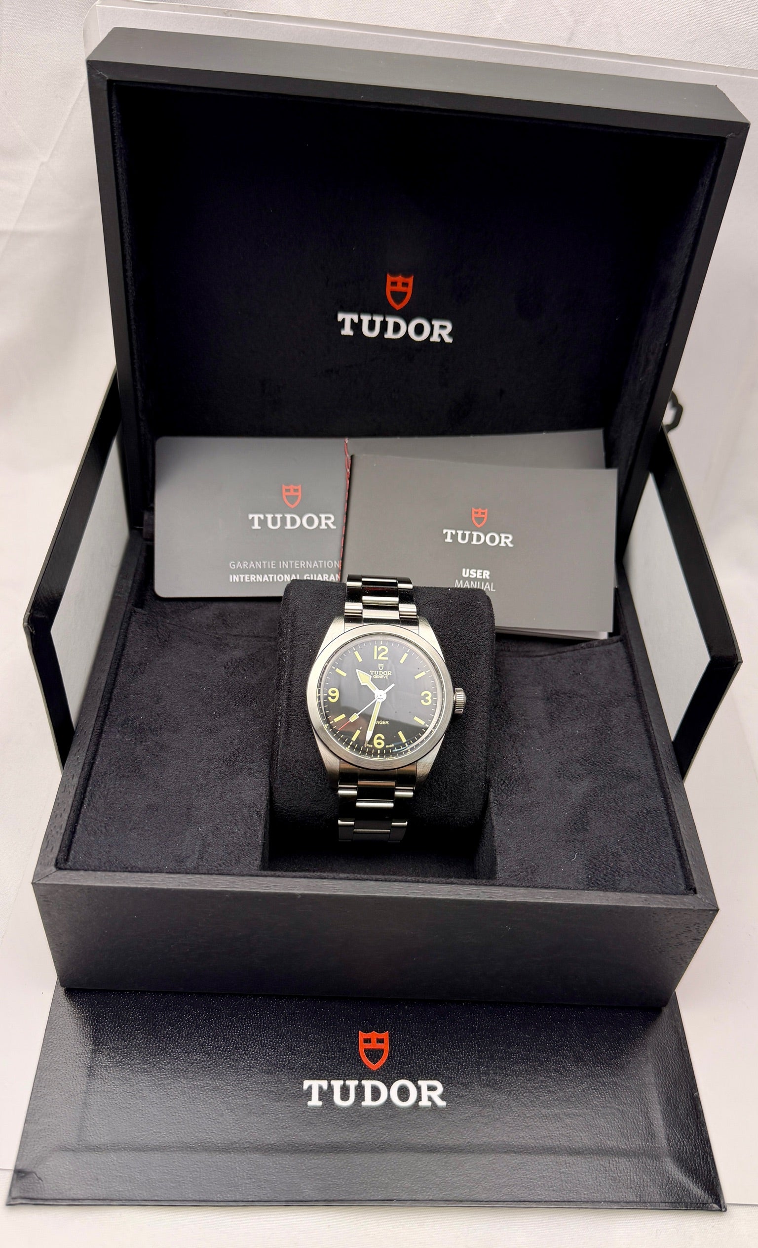 Case #359 — Tudor Ranger Black on Steel Ref. 79950