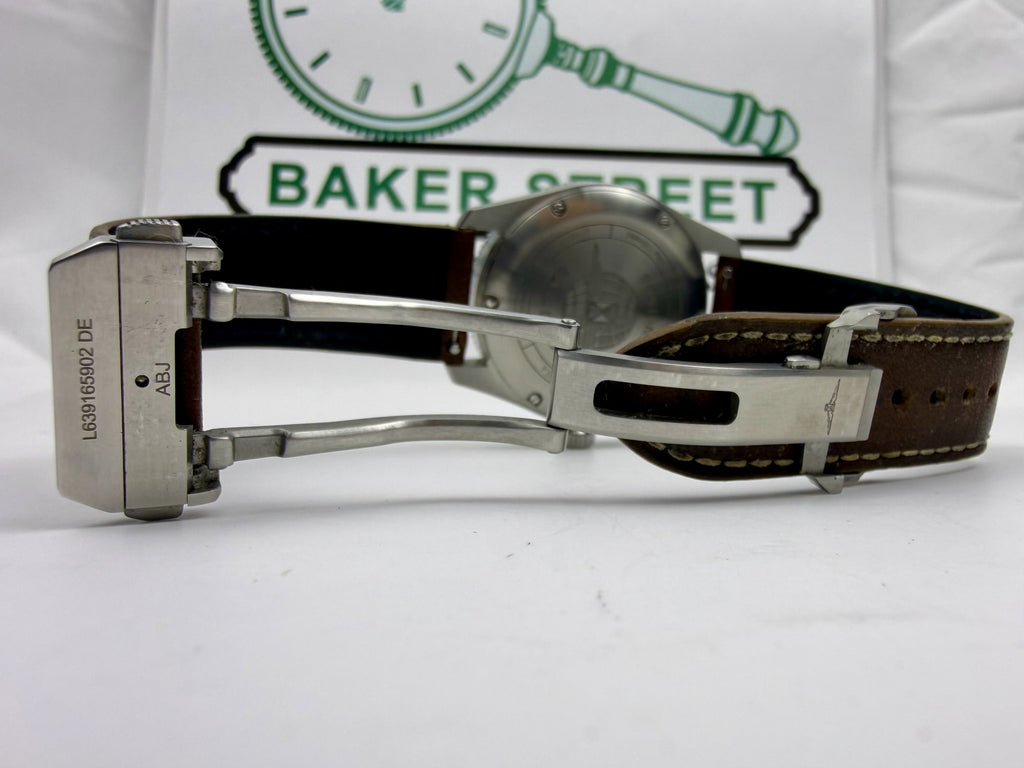 Case #314 — Longines Spirit Zulu Time GMT Green  Ref. L3.802.4.63.2