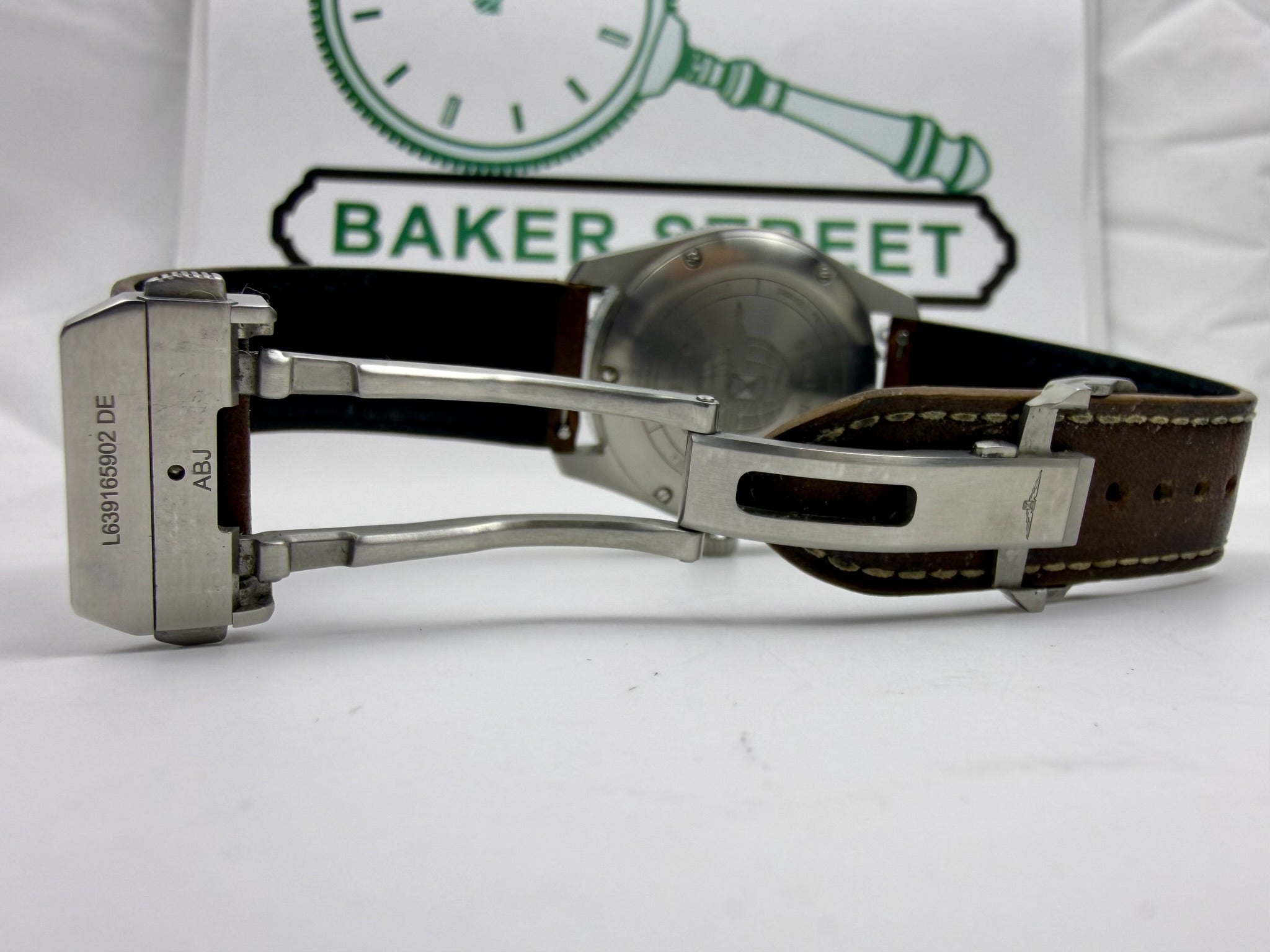 Case #314 — Longines Spirit Zulu Time GMT Green  Ref. L3.802.4.63.2