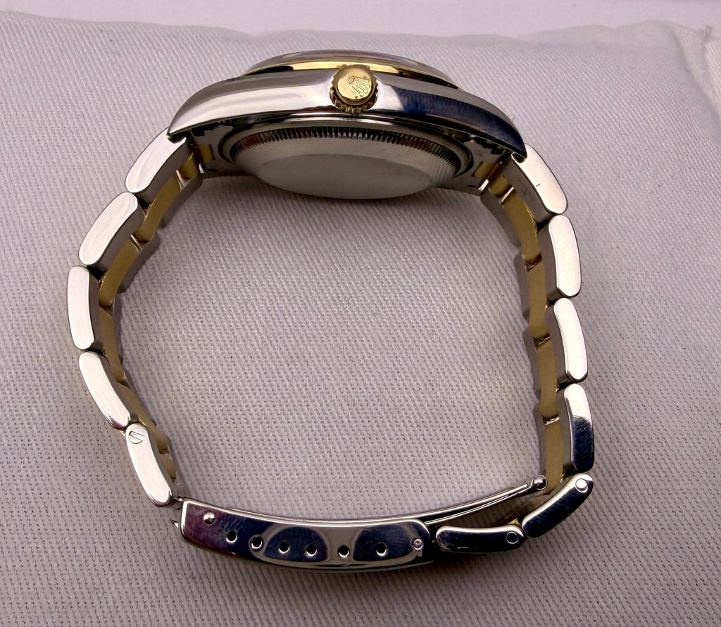 Case #365 — Rolex Oyster Perpetual Date Gold/Steel White Dial Ref. 15203
