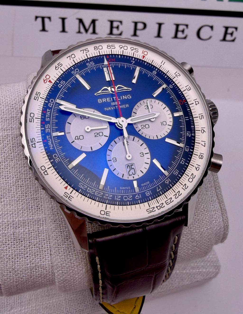 Case #366 — Breitling Navitimer B01 Chronograph 46 Blue Ref. AB0137