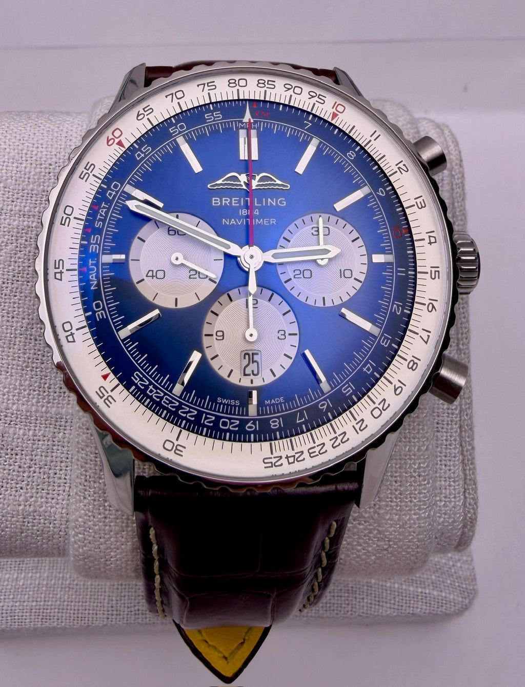 Case #366 — Breitling Navitimer B01 Chronograph 46 Blue Ref. AB0137