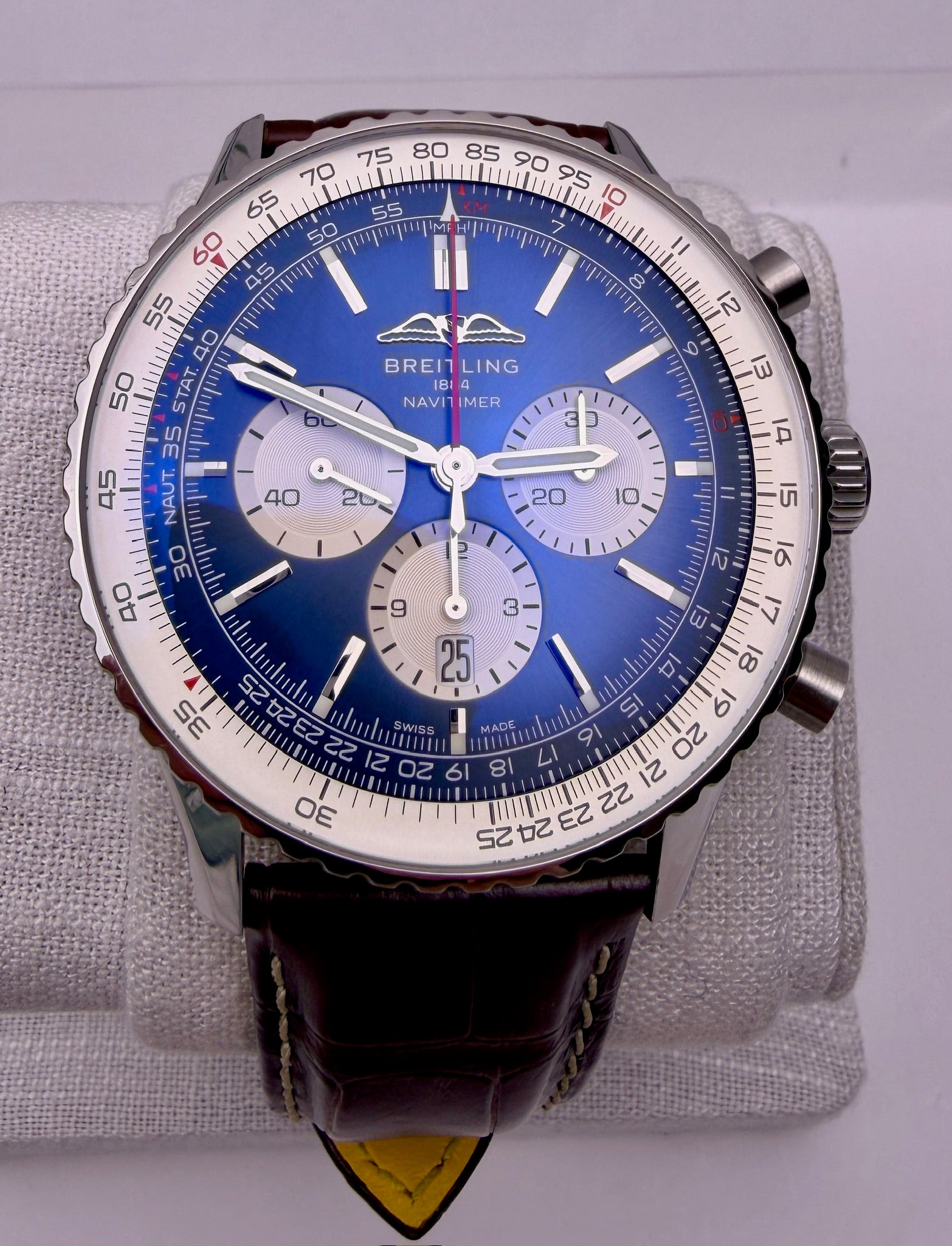 Case #366 — Breitling Navitimer B01 Chronograph 46 Blue Ref. AB0137