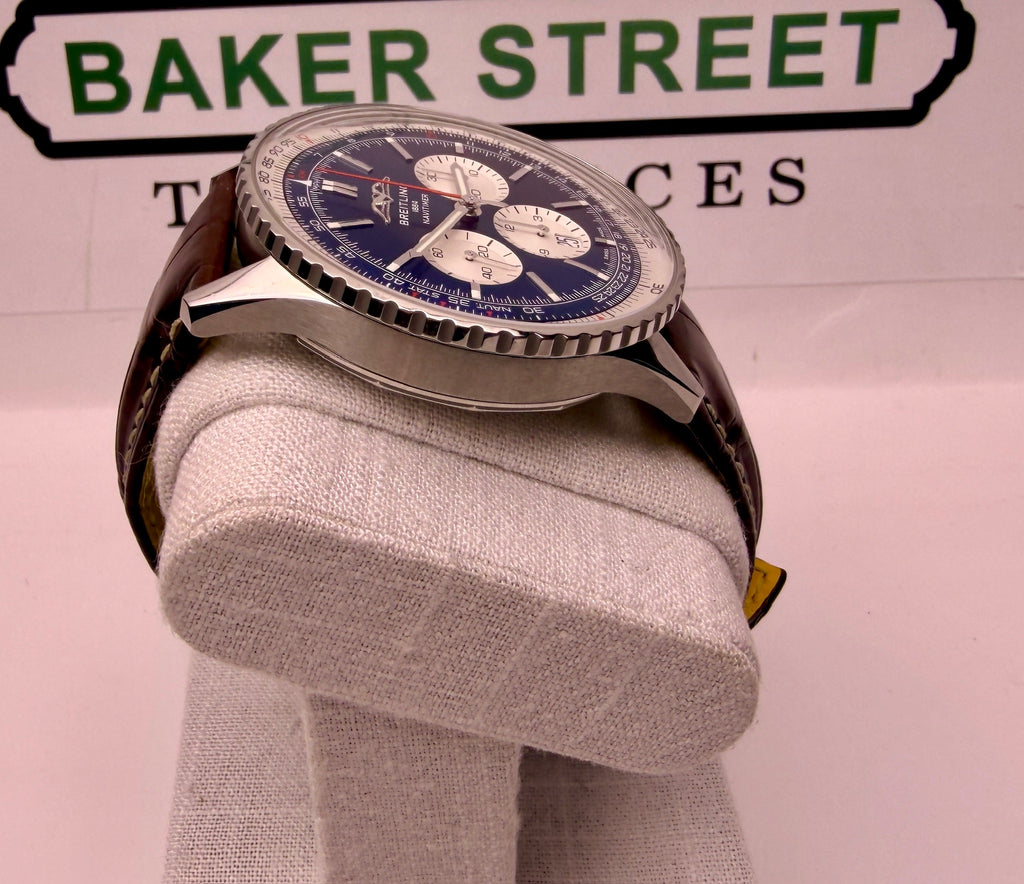 Case #366 — Breitling Navitimer B01 Chronograph 46 Blue Ref. AB0137