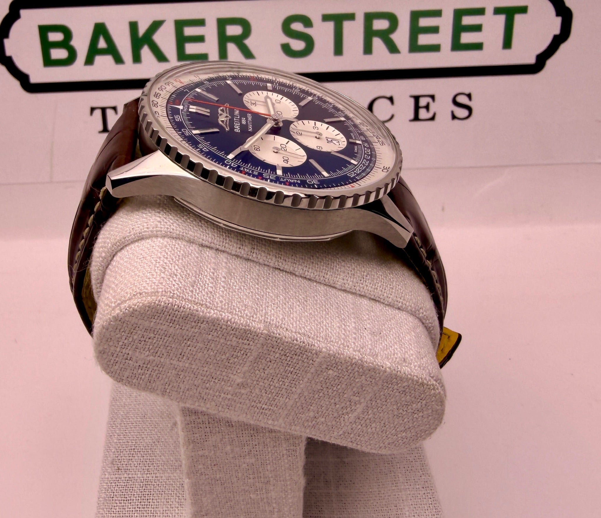 Case #366 — Breitling Navitimer B01 Chronograph 46 Blue Ref. AB0137