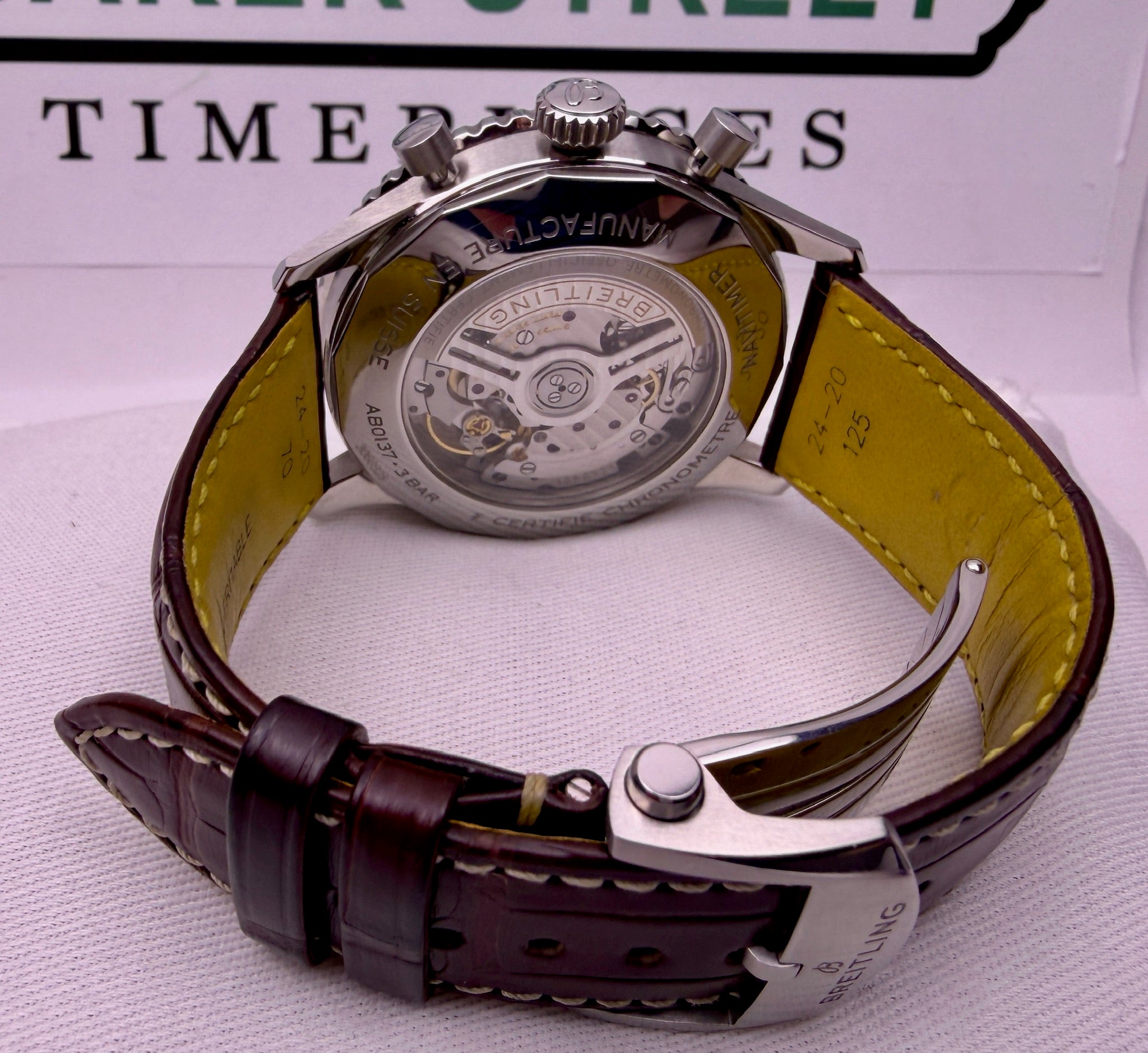 Case #366 — Breitling Navitimer B01 Chronograph 46 Blue Ref. AB0137