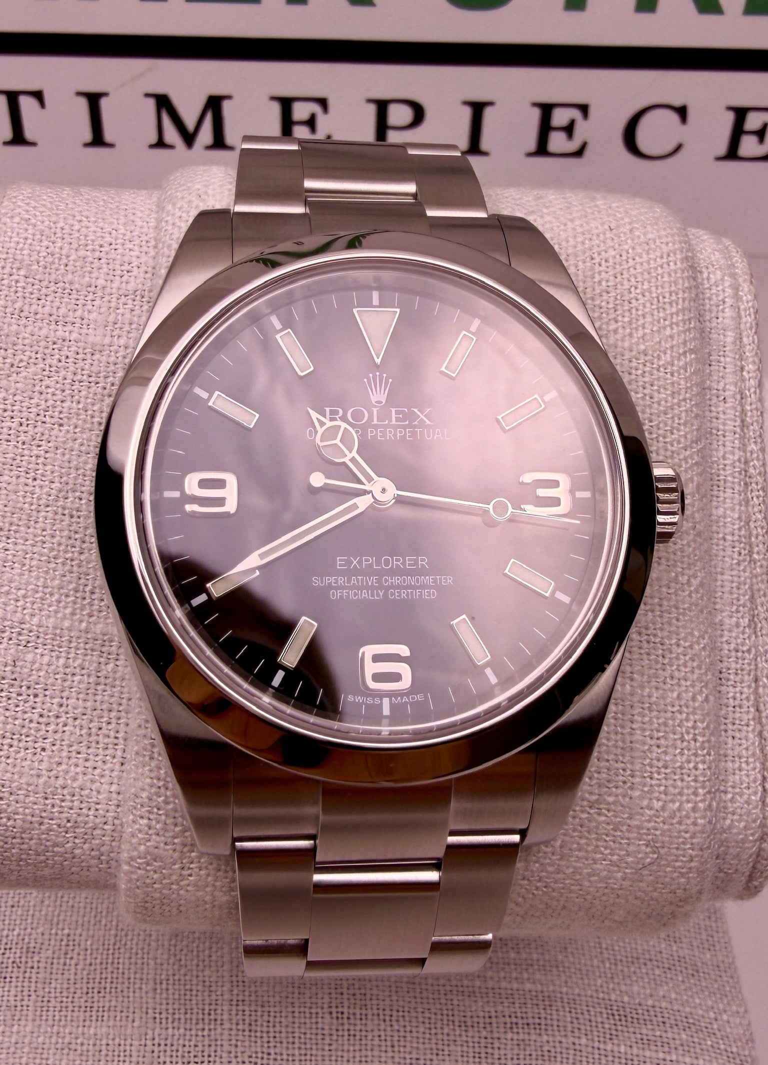 Case #368 — Rolex Explorer 39MM MK1 “T-Rex” Ref. 214270
