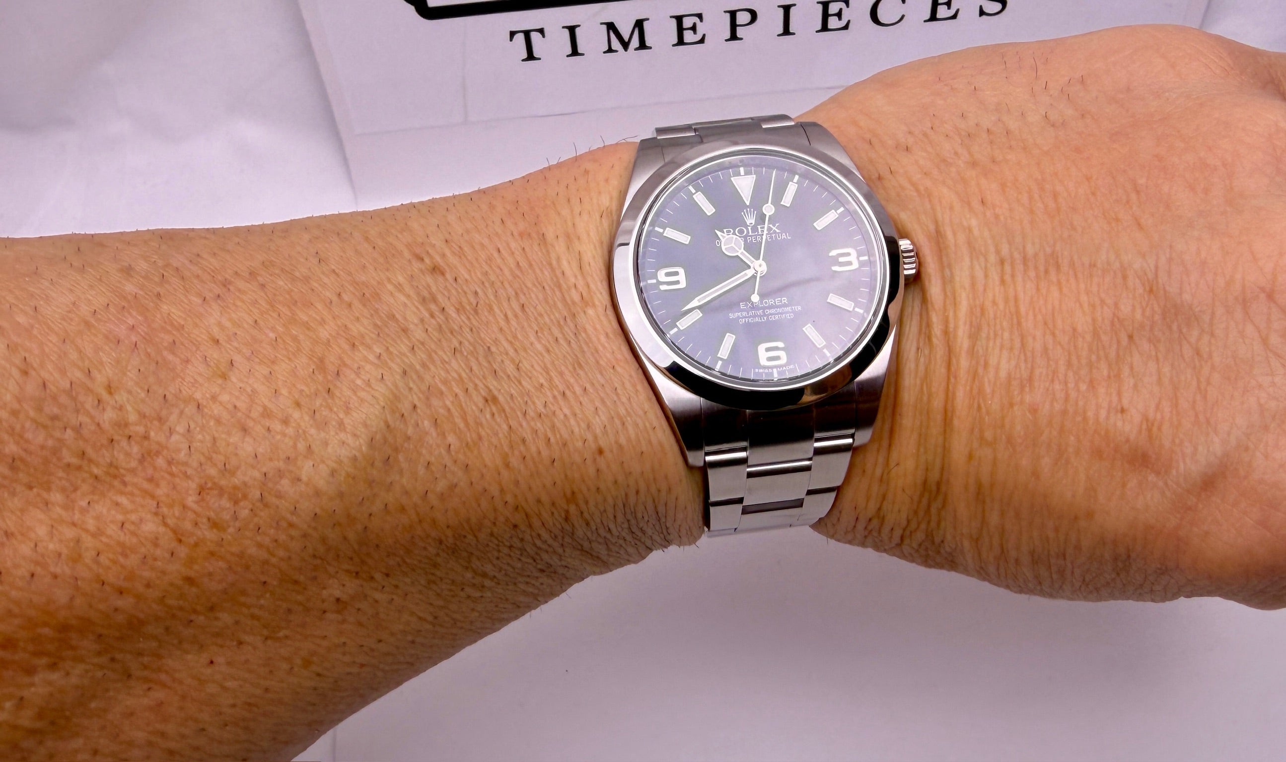 Case #368 — Rolex Explorer 39MM MK1 “T-Rex” Ref. 214270