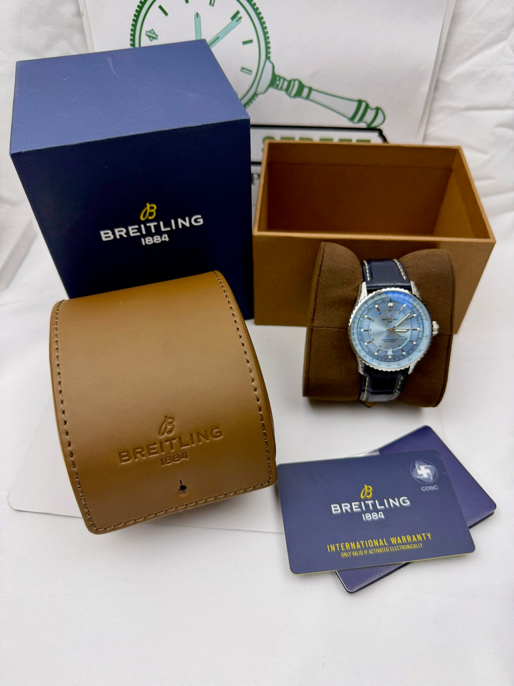 Case #321 — Breitling Navitimer GMT Blue  Ref. A32310171C1P1