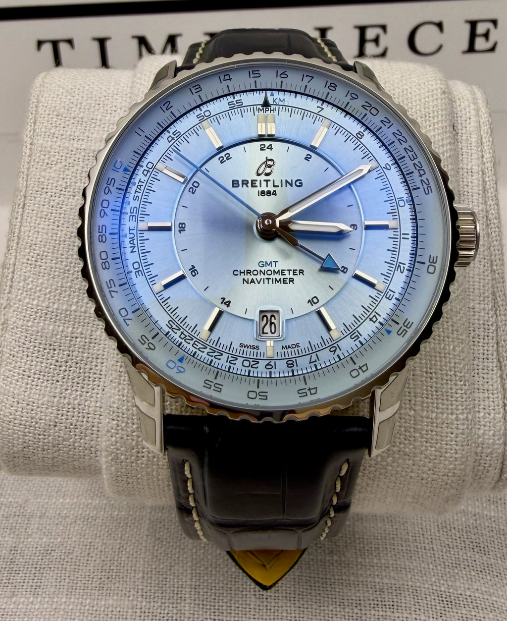 Case #321 — Breitling Navitimer GMT Blue  Ref. A32310171C1P1