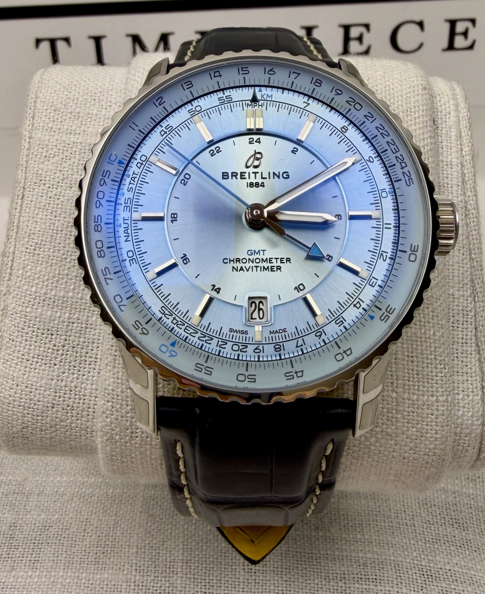 Case #321 — Breitling Navitimer GMT Blue  Ref. A32310171C1P1