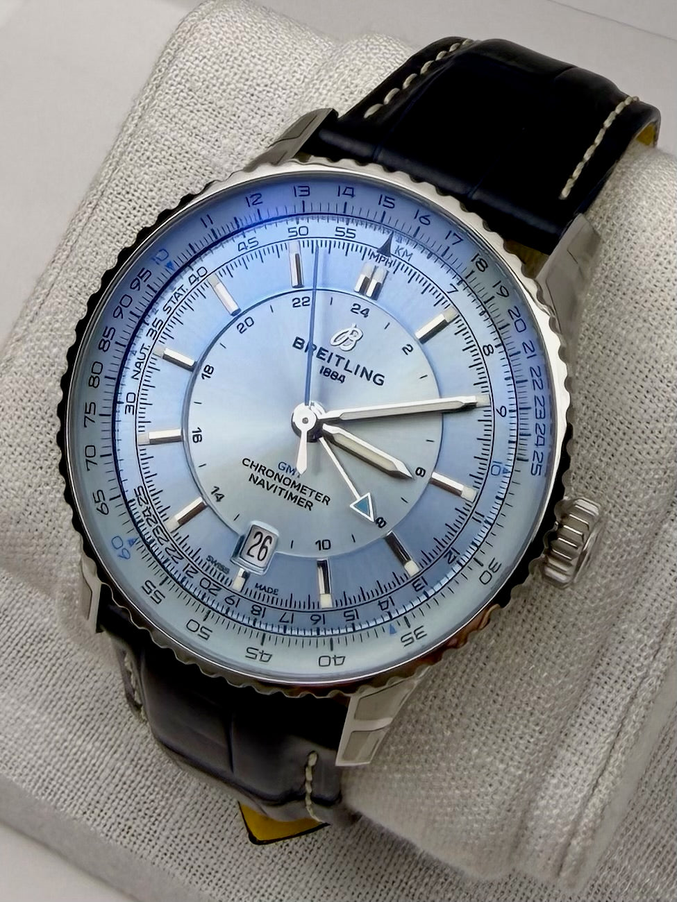 Case #321 — Breitling Navitimer GMT Blue  Ref. A32310171C1P1