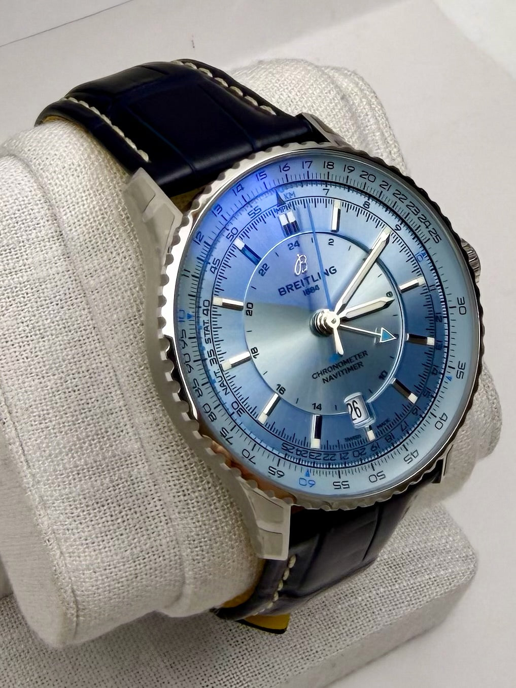 Case #321 — Breitling Navitimer GMT Blue  Ref. A32310171C1P1