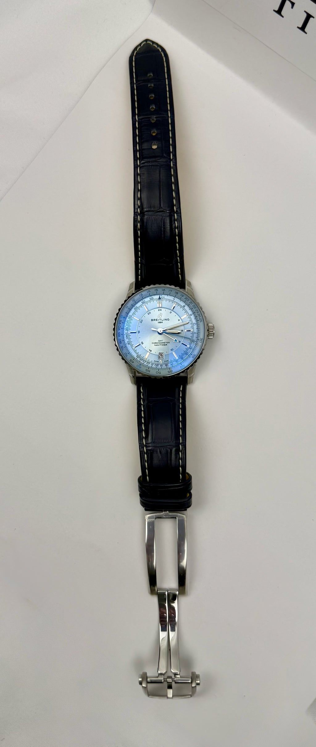 Case #321 — Breitling Navitimer GMT Blue  Ref. A32310171C1P1