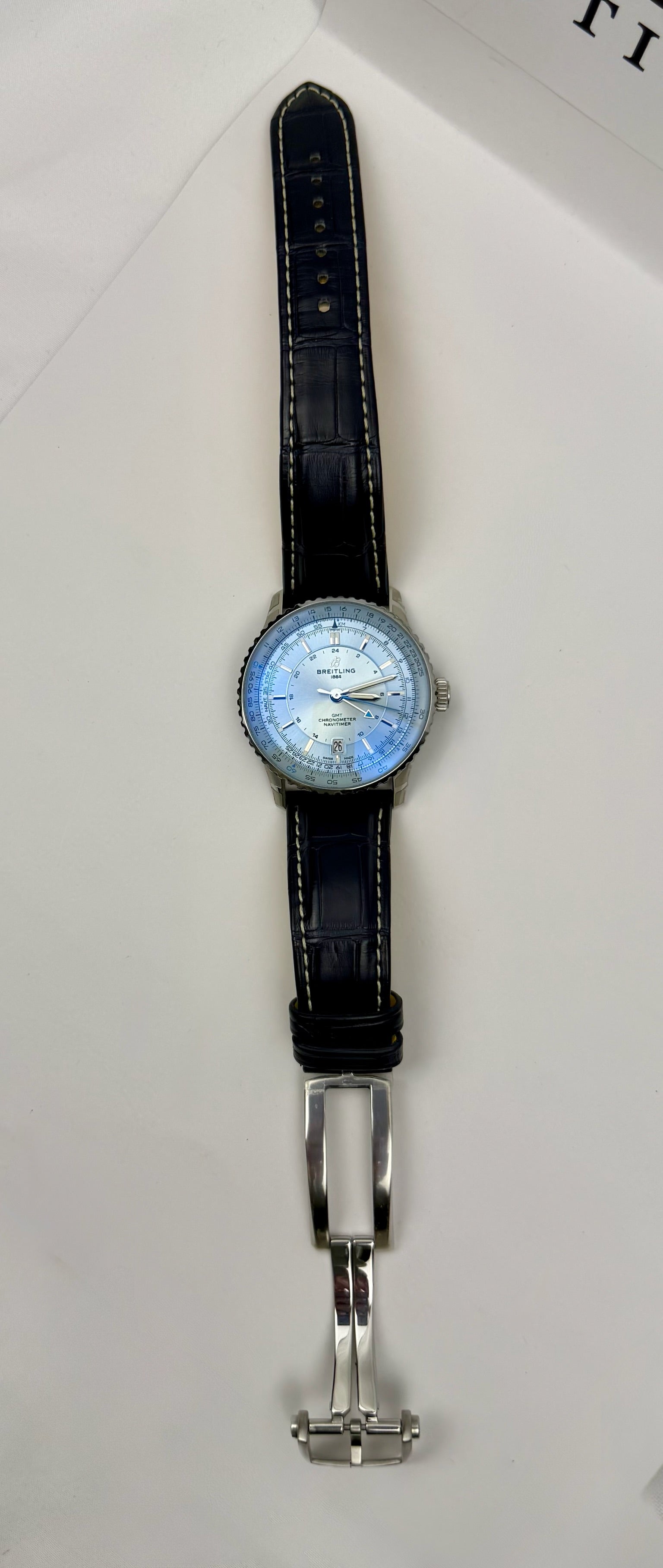 Case #321 — Breitling Navitimer GMT Blue  Ref. A32310171C1P1