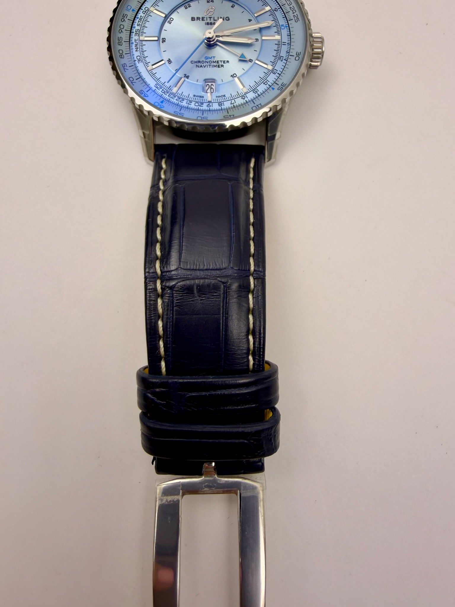 Case #321 — Breitling Navitimer GMT Blue  Ref. A32310171C1P1