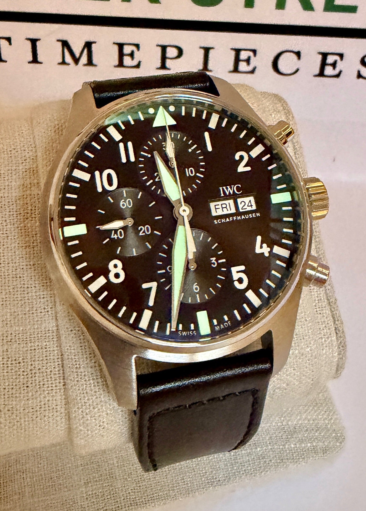 Case #370 — IWC Pilot’s Watch Chronograph Edition “Antoine de Saint Exupéry” Ref. IW377713
