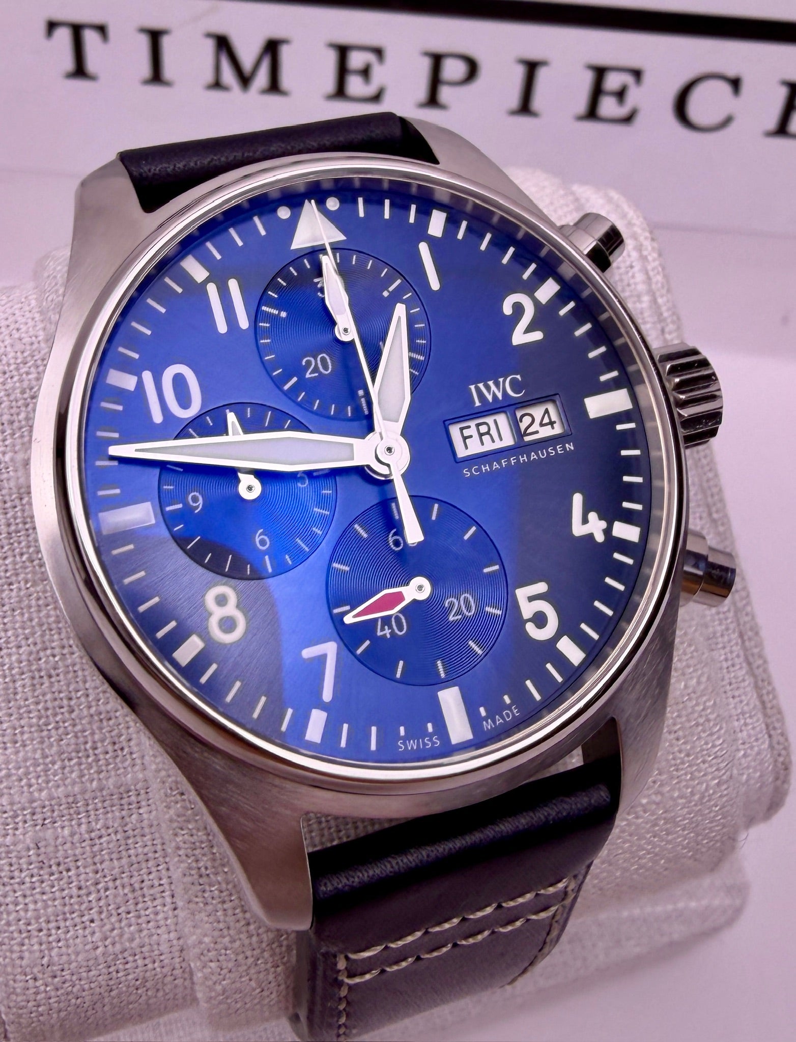 Case #371 — IWC Pilot’s Watch Chronograph 41 Blue Ref. IW388101