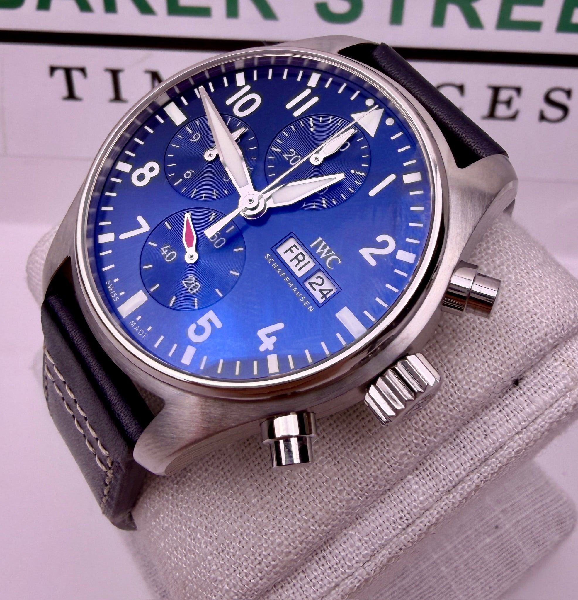 Case #371 — IWC Pilot’s Watch Chronograph 41 Blue Ref. IW388101