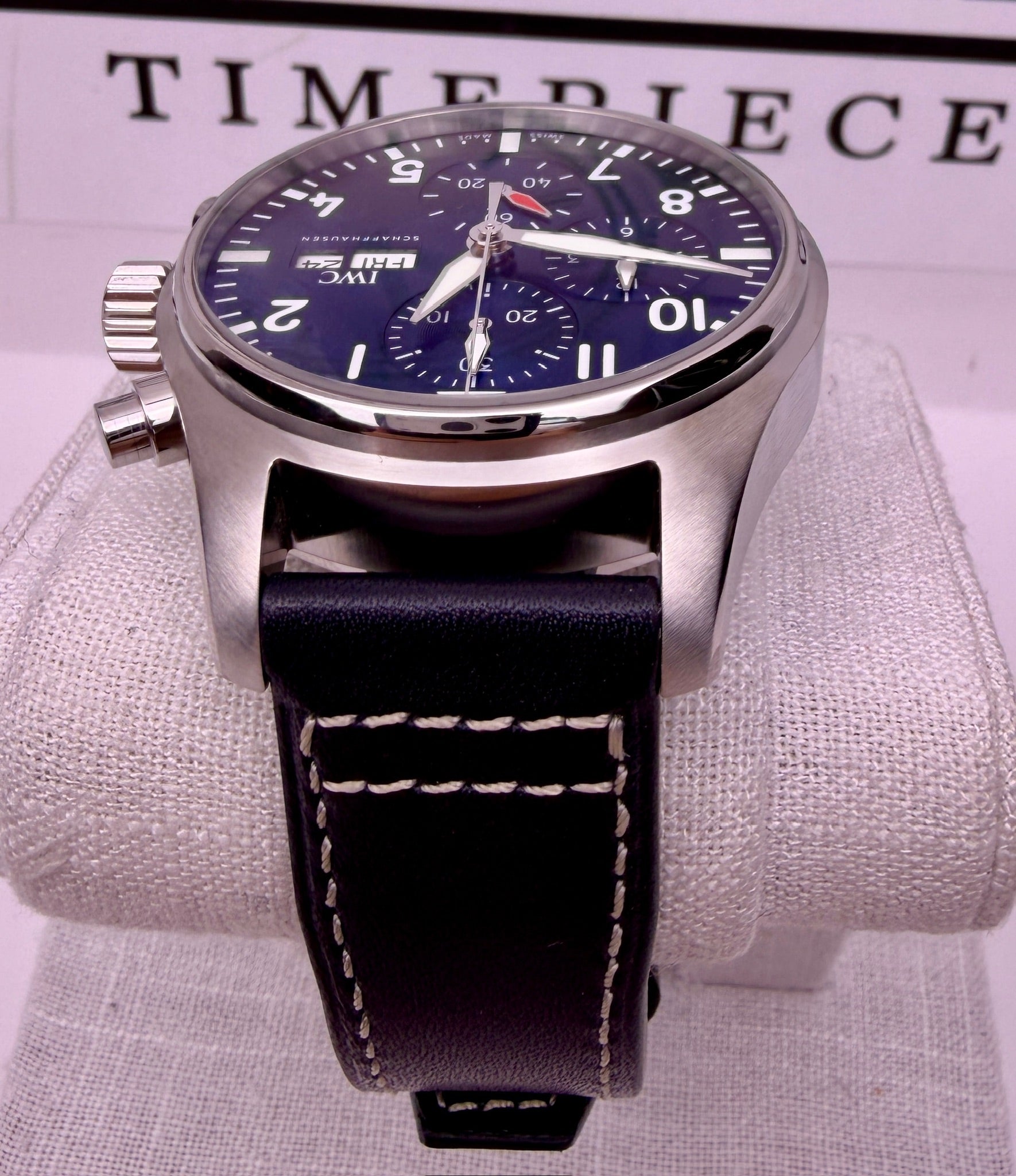 Case #371 — IWC Pilot’s Watch Chronograph 41 Blue Ref. IW388101
