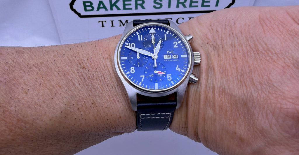 Case #371 — IWC Pilot’s Watch Chronograph 41 Blue Ref. IW388101