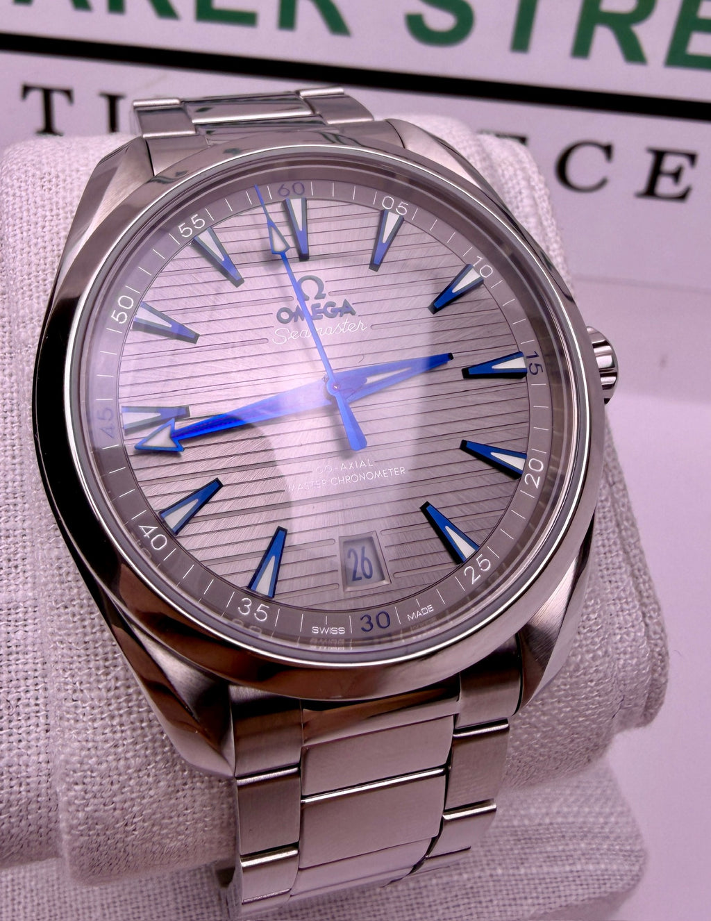 Case #373 — Omega Seamaster Aqua Terra 41MM Grey Ref. 220.10.41.21.06.001