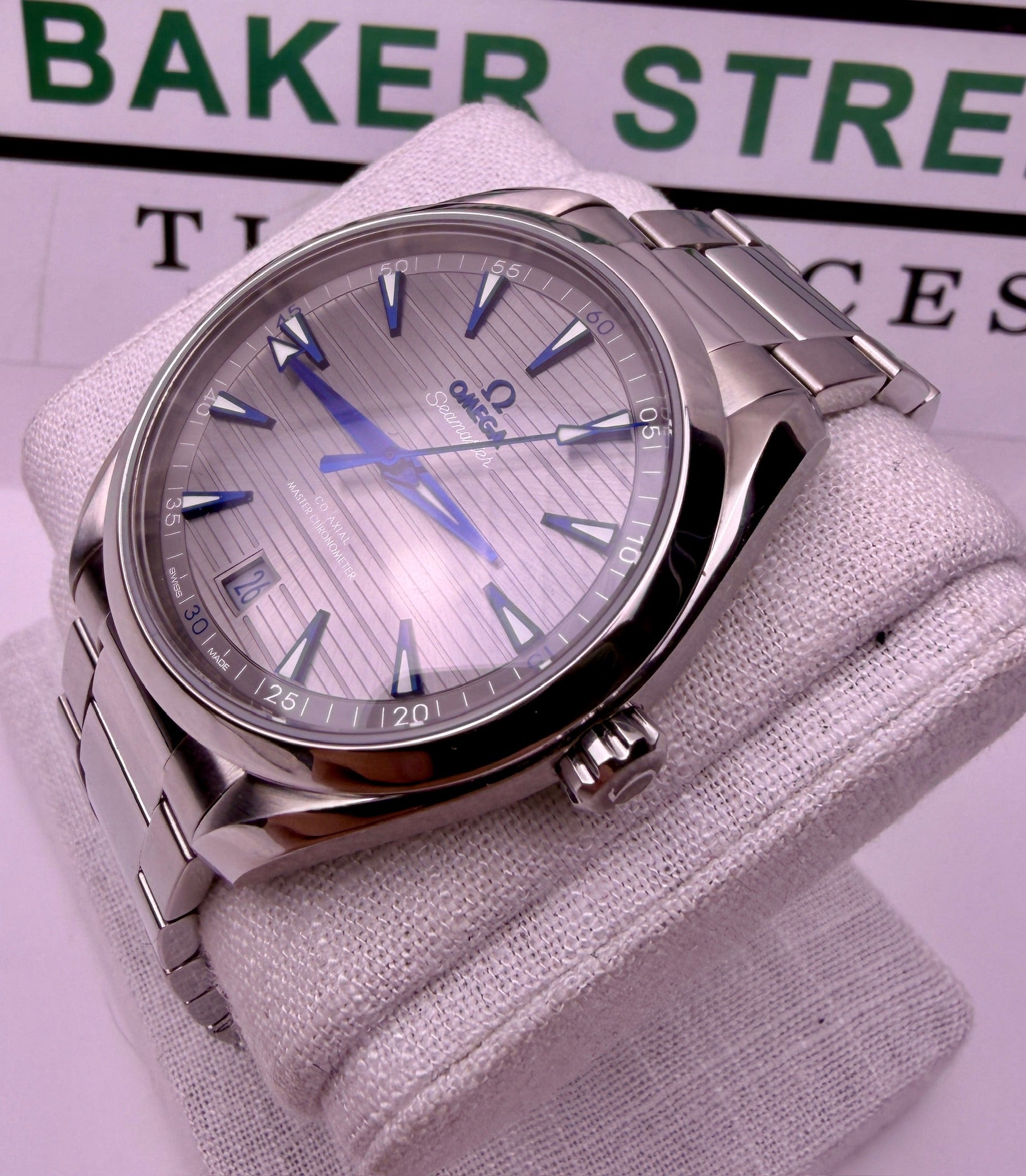 Case #373 — Omega Seamaster Aqua Terra 41MM Grey Ref. 220.10.41.21.06.001