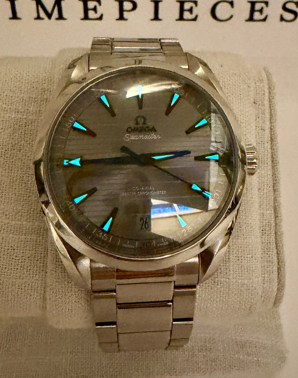 Case #373 — Omega Seamaster Aqua Terra 41MM Grey Ref. 220.10.41.21.06.001