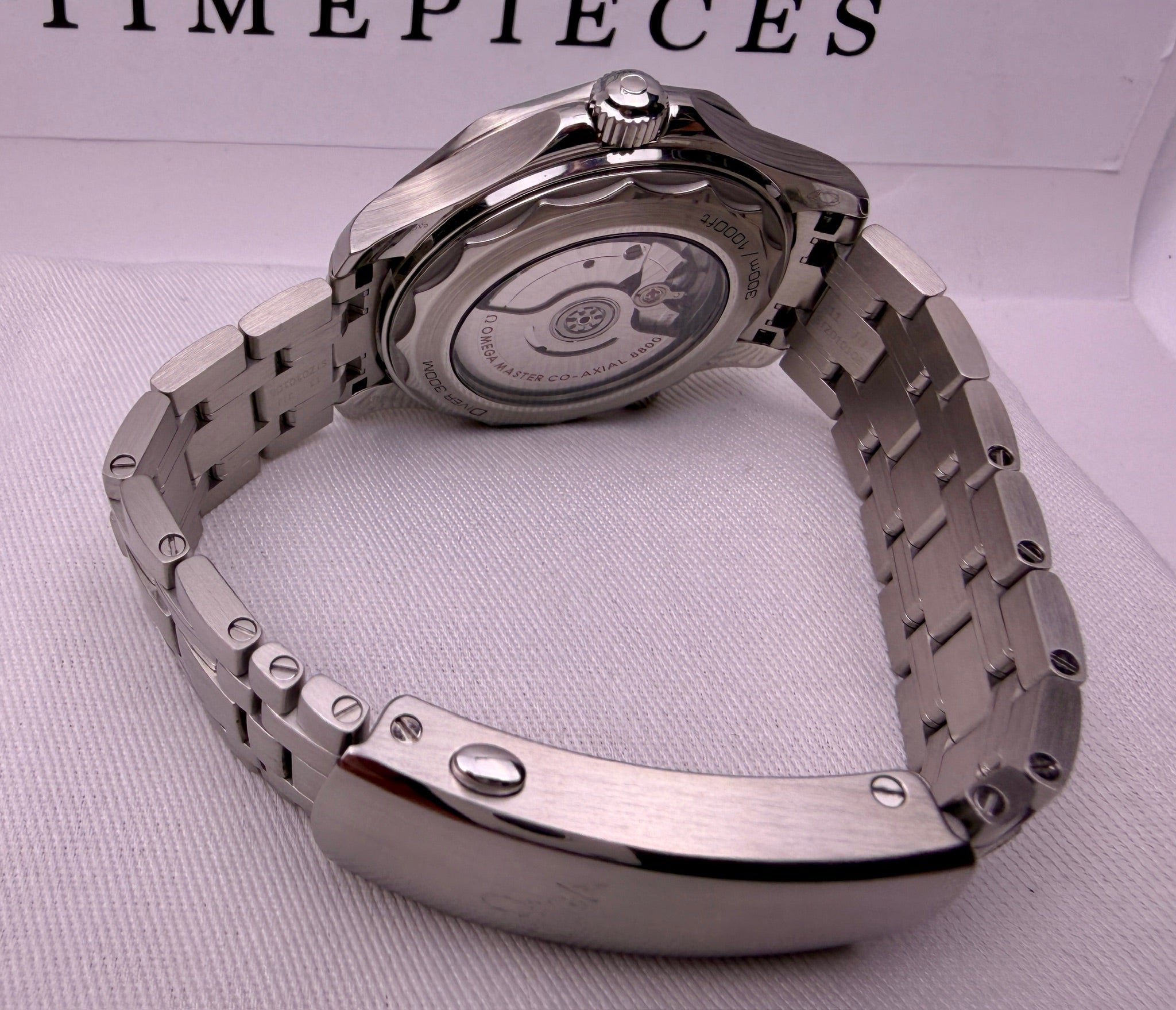 Case #374 — Omega Seamaster Diver 300M Blue on Steel Ref. 210.30.42.20.03.001