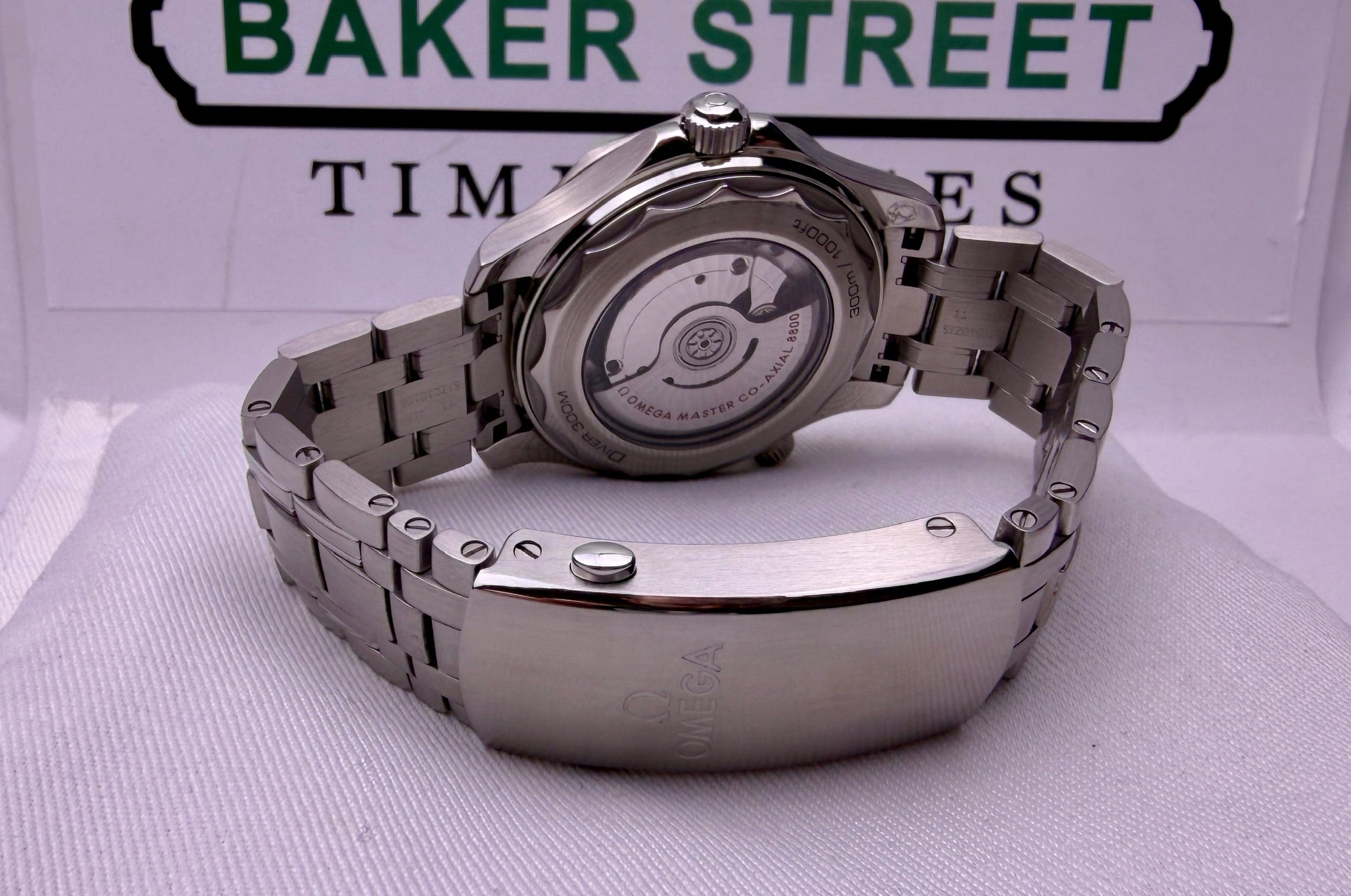 Case #374 — Omega Seamaster Diver 300M Blue on Steel Ref. 210.30.42.20.03.001