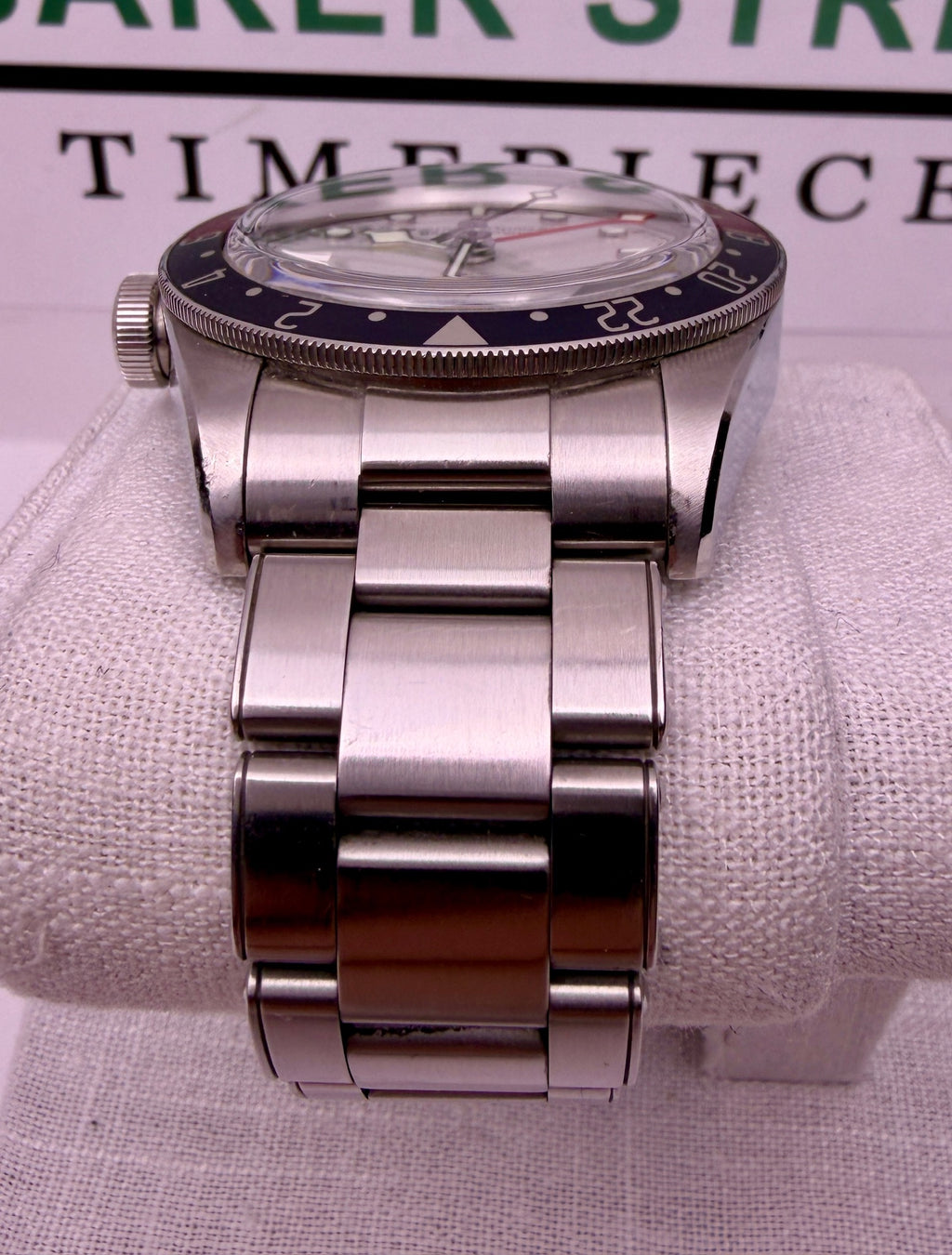 Case #375 — Tudor Black Bay GMT “Pepsi Opaline” Ref. 79830RB