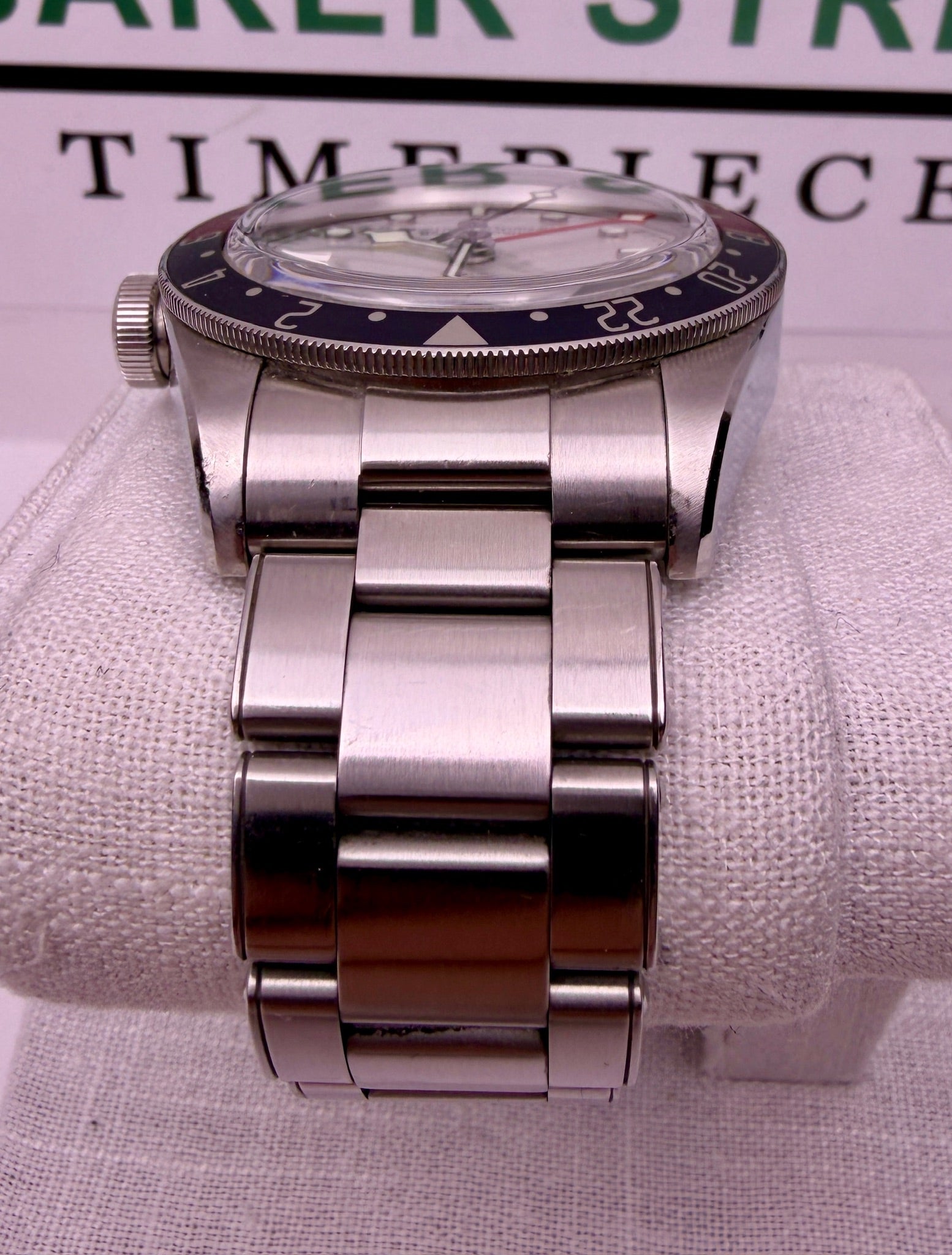 Case #375 — Tudor Black Bay GMT “Pepsi Opaline” Ref. 79830RB
