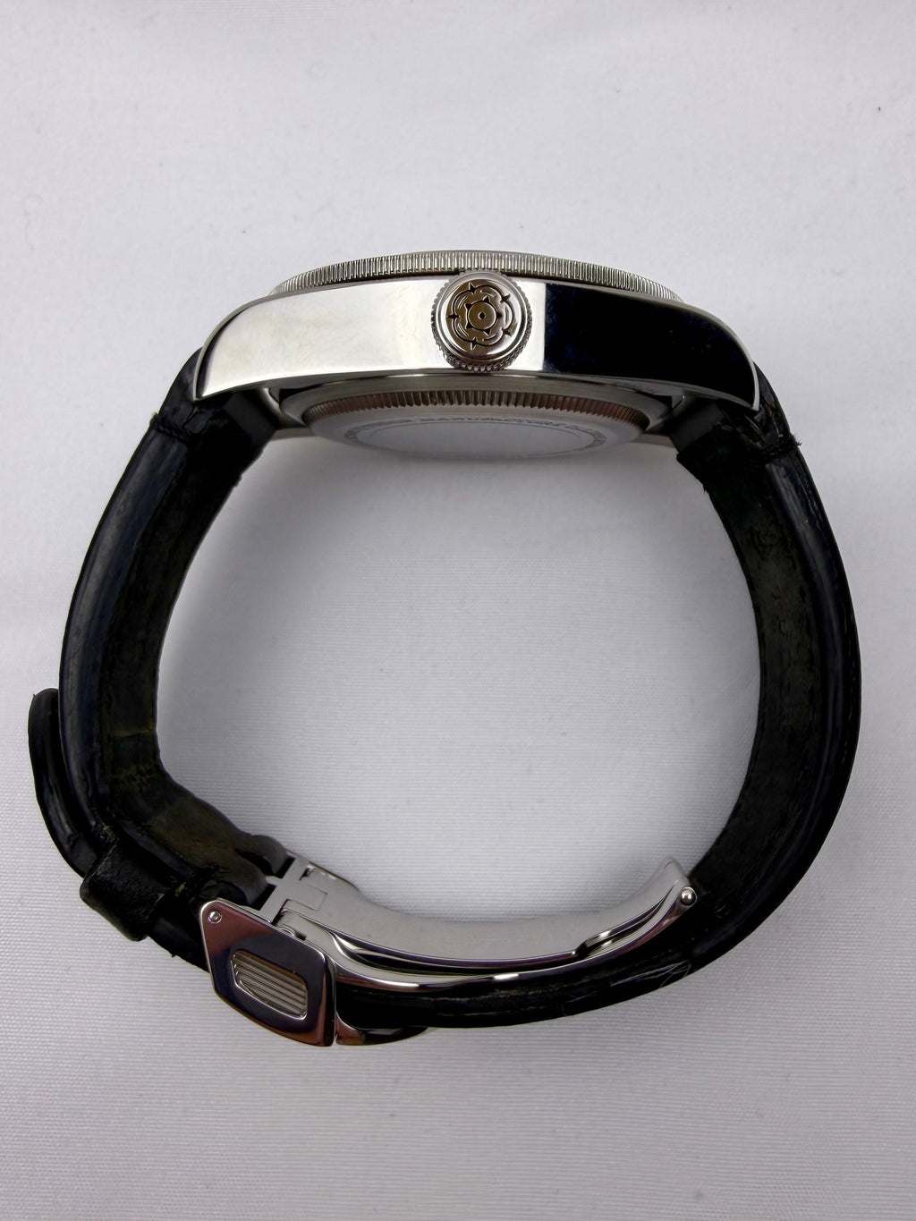 Case #328 — Tudor Black Bay 41 Black on Leather  Ref. 79230N
