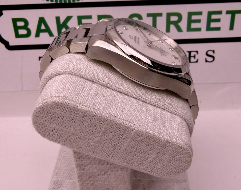 Case #381 — Omega Seamaster Aqua Terra 38.5MM MOP Dial with Diamonds Ref. 231.10.39.21.55.002