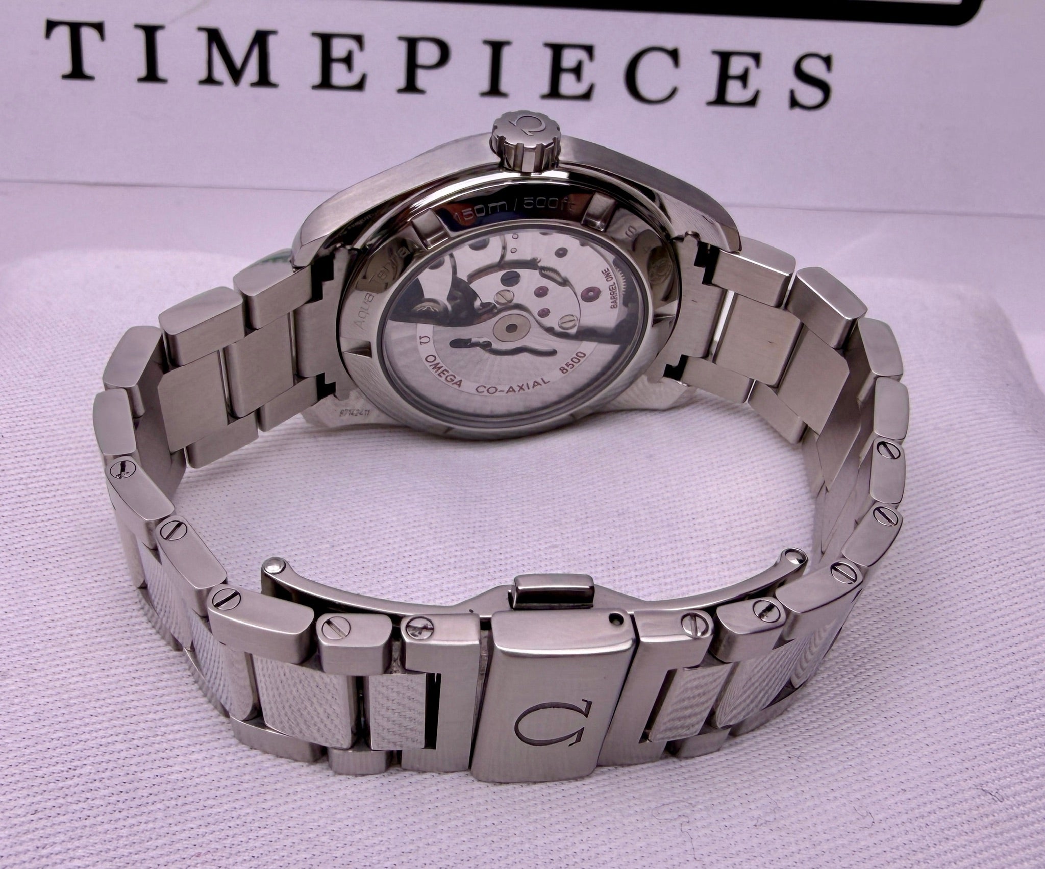 Case #381 — Omega Seamaster Aqua Terra 38.5MM MOP Dial with Diamonds Ref. 231.10.39.21.55.002