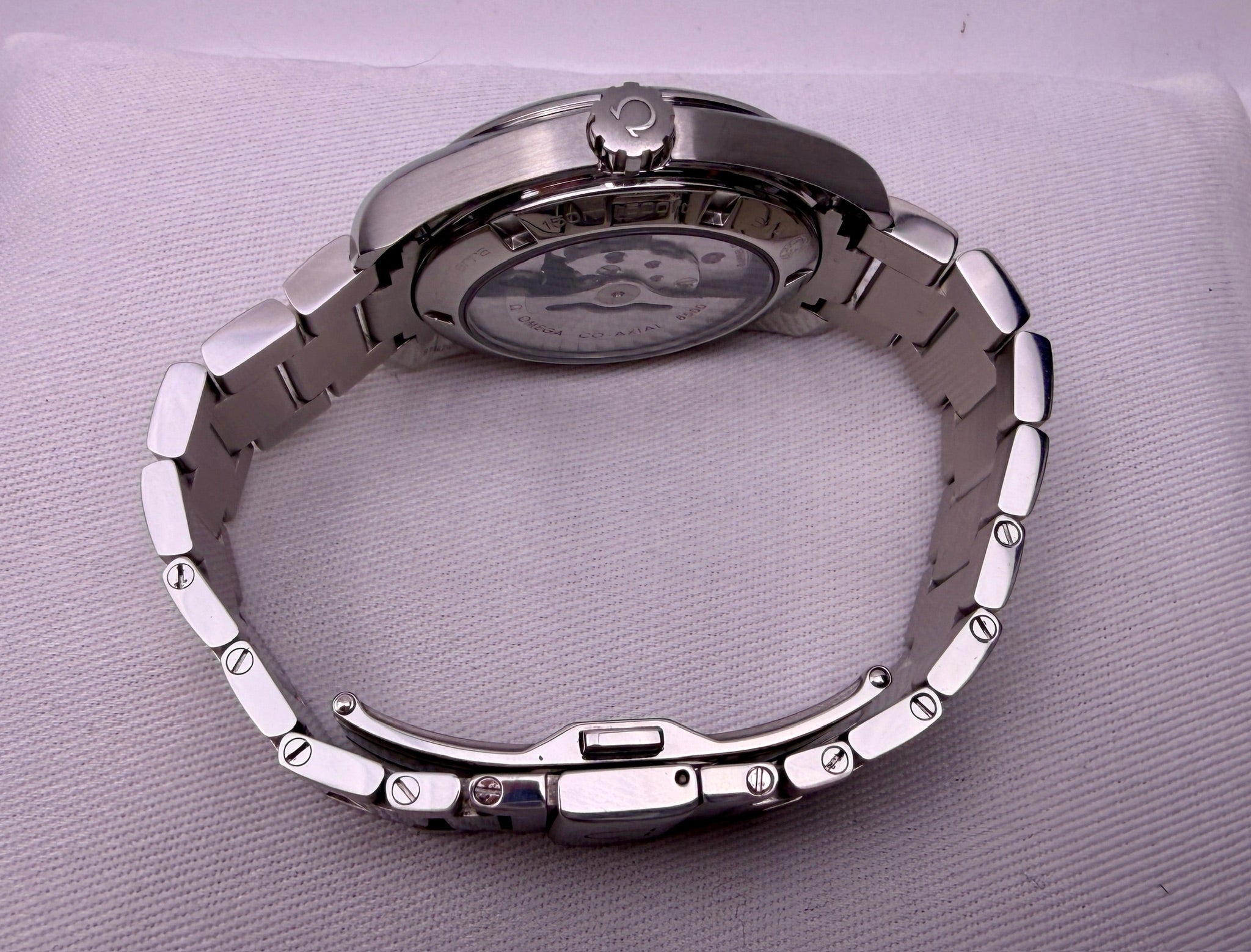 Case #381 — Omega Seamaster Aqua Terra 38.5MM MOP Dial with Diamonds Ref. 231.10.39.21.55.002