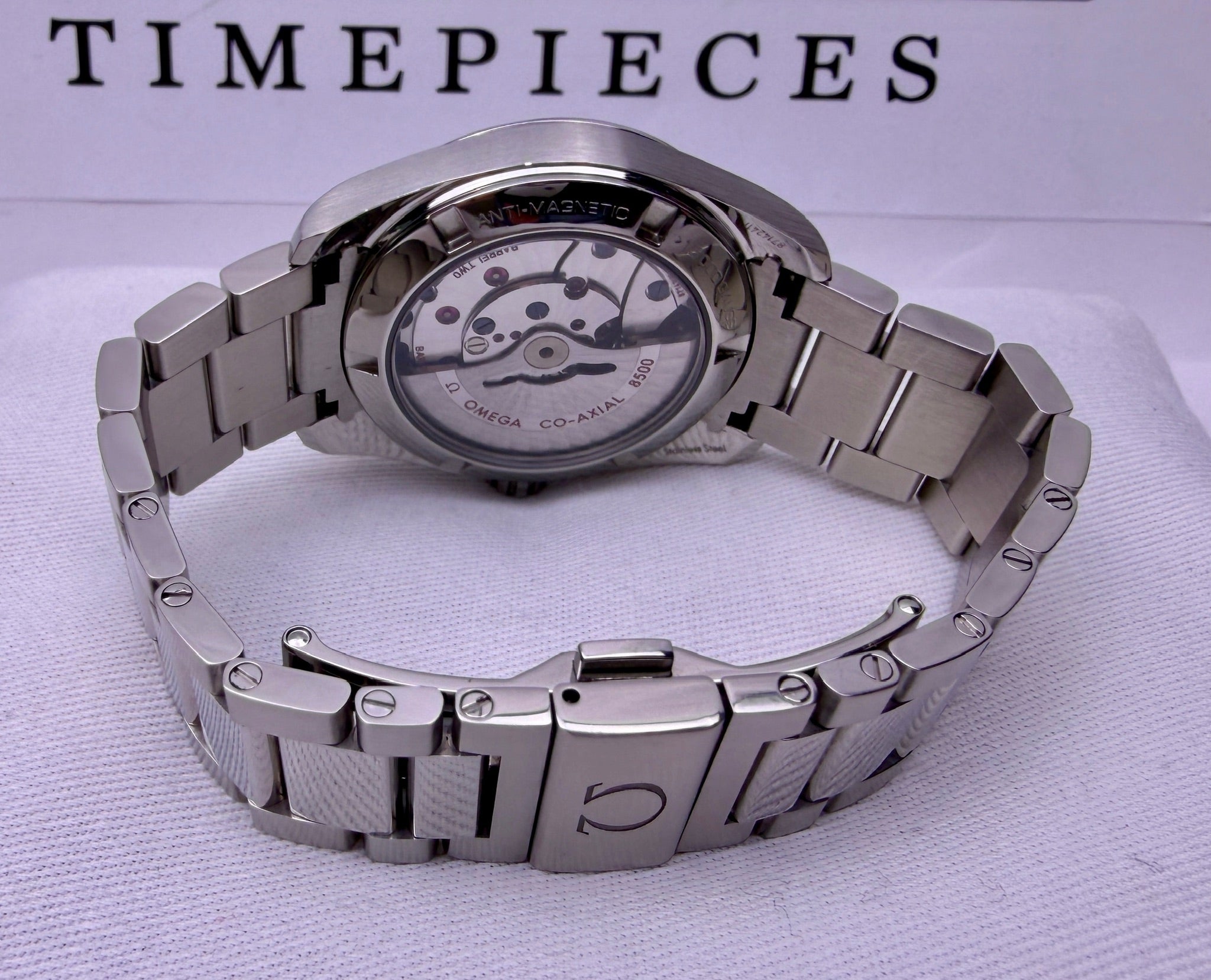 Case #381 — Omega Seamaster Aqua Terra 38.5MM MOP Dial with Diamonds Ref. 231.10.39.21.55.002