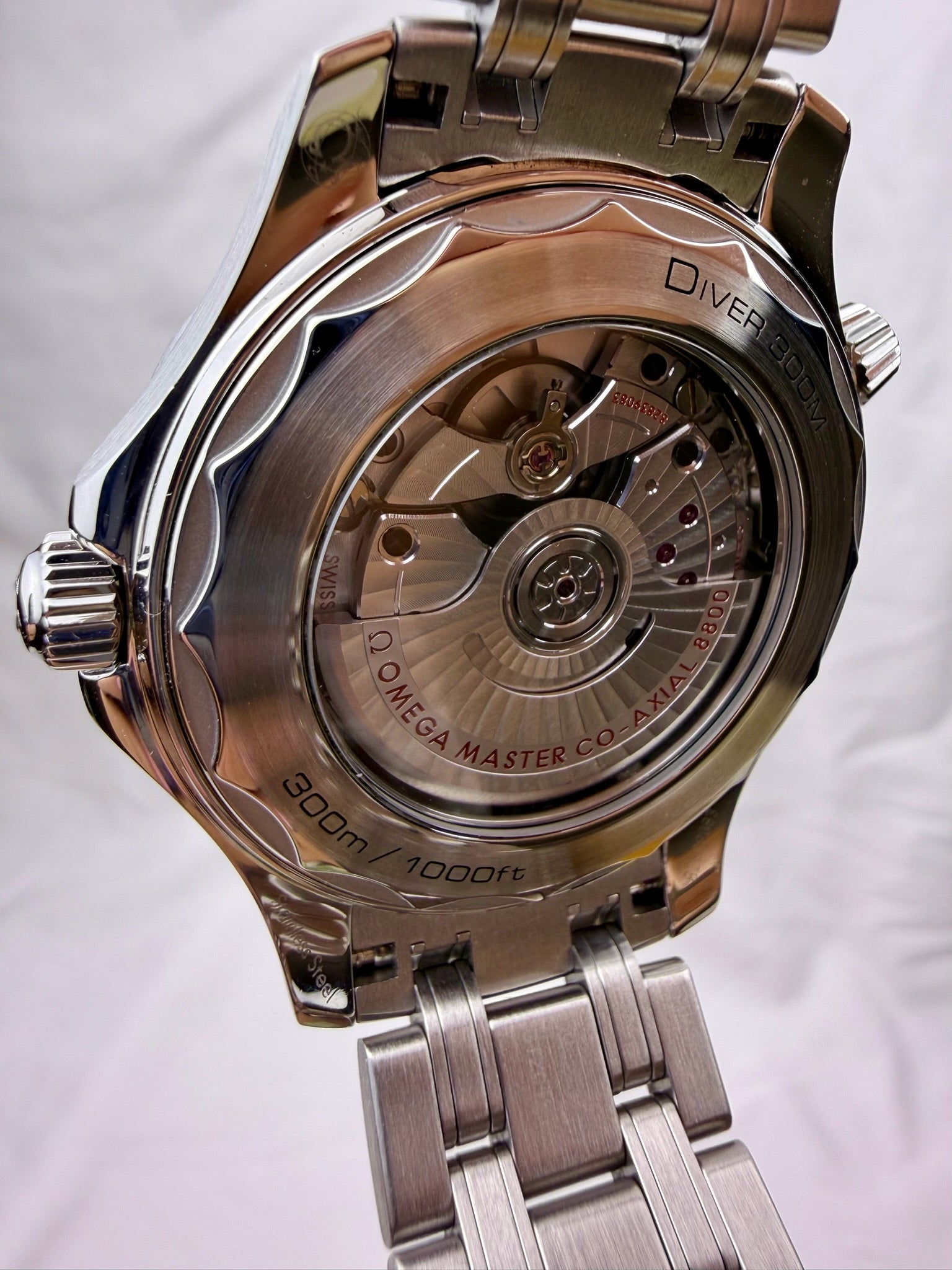 Case #331 — Omega Seamaster Professional Blue on Steel  Ref. 210.30.42.20.03.001
