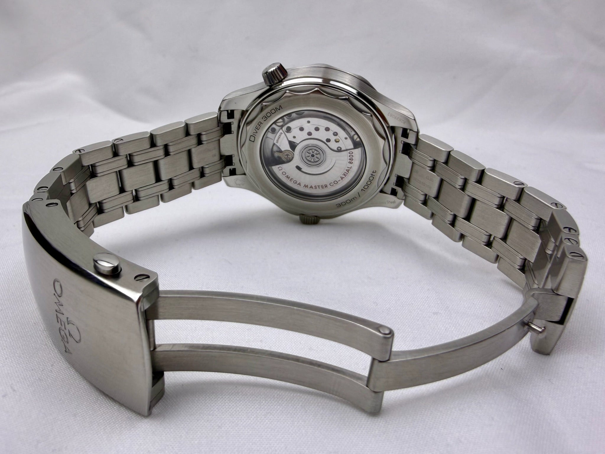 Case #331 — Omega Seamaster Professional Blue on Steel  Ref. 210.30.42.20.03.001