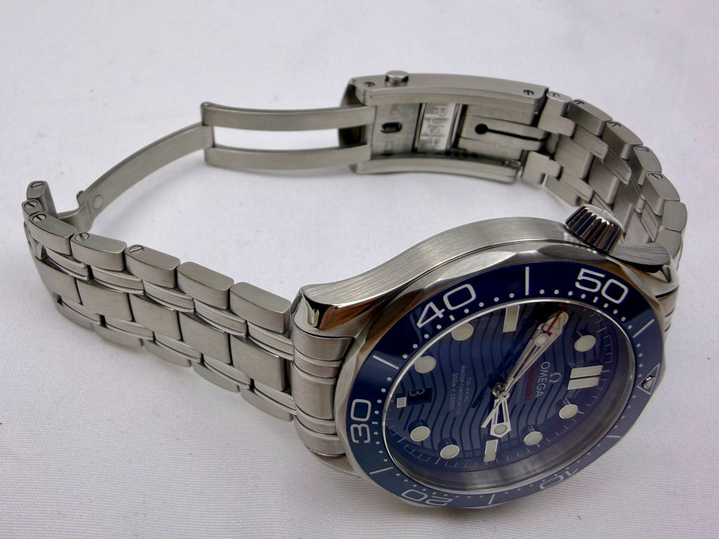 Case #331 — Omega Seamaster Professional Blue on Steel  Ref. 210.30.42.20.03.001