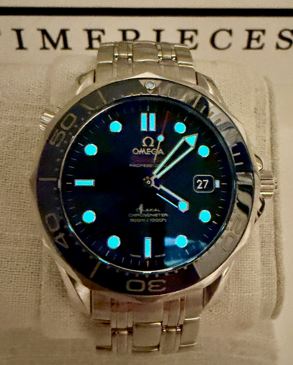 Case #382 — Omega Seamaster Professional Blue Ref. 212.30.41.20.03.001