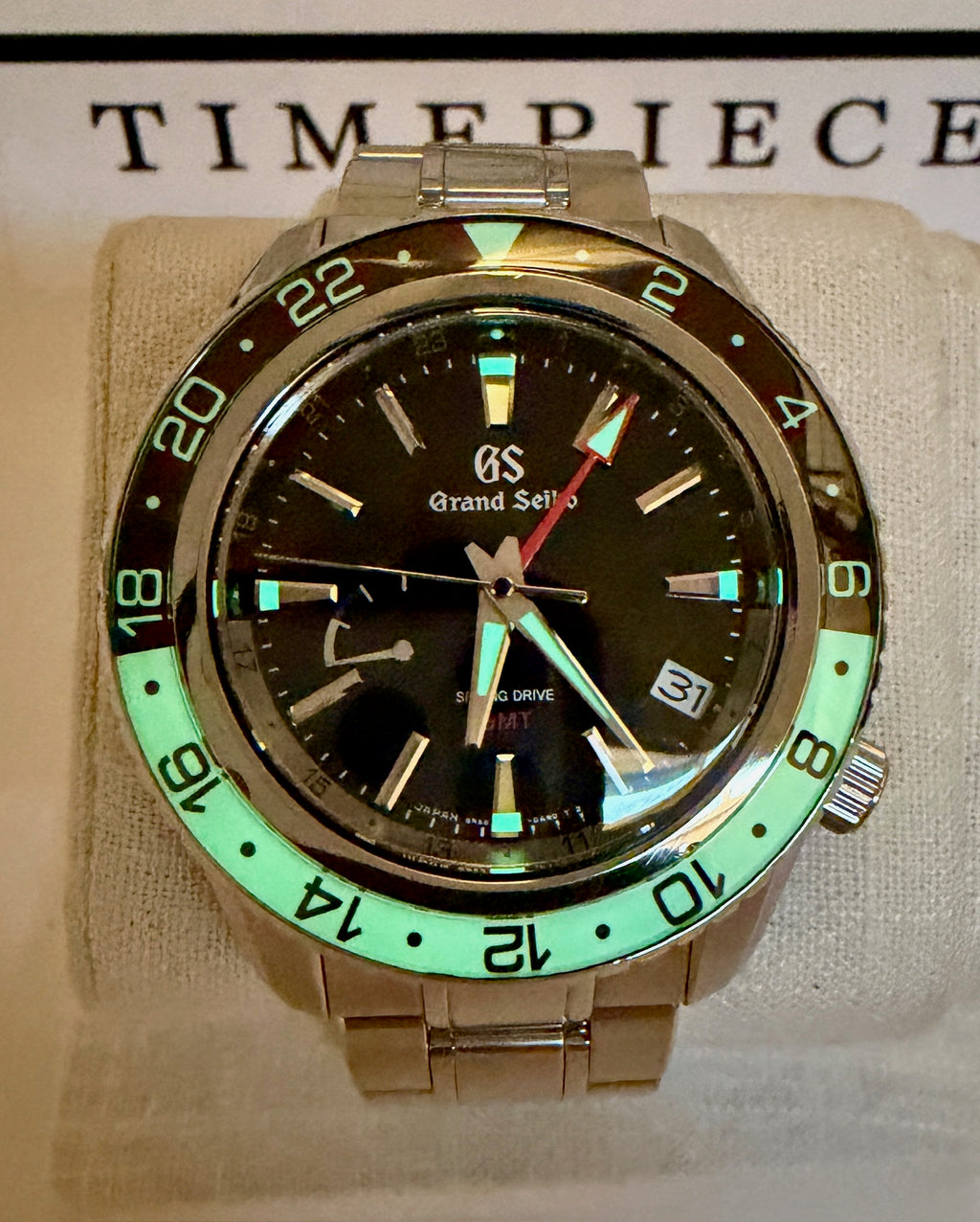 Case #387 — Grand Seiko Sport Spring Drive GMT Ref. SBGE277G