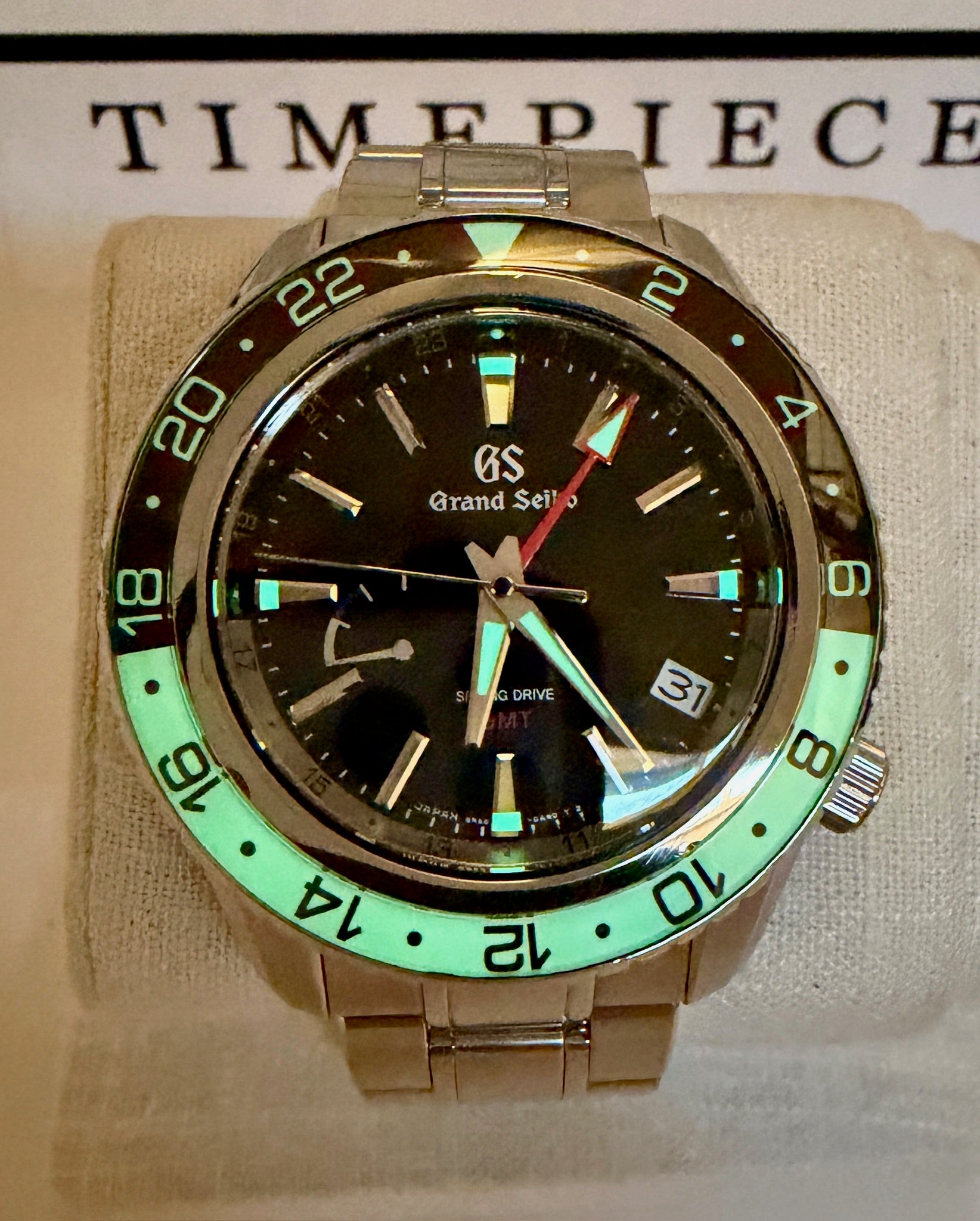 Case #387 — Grand Seiko Sport Spring Drive GMT Ref. SBGE277G