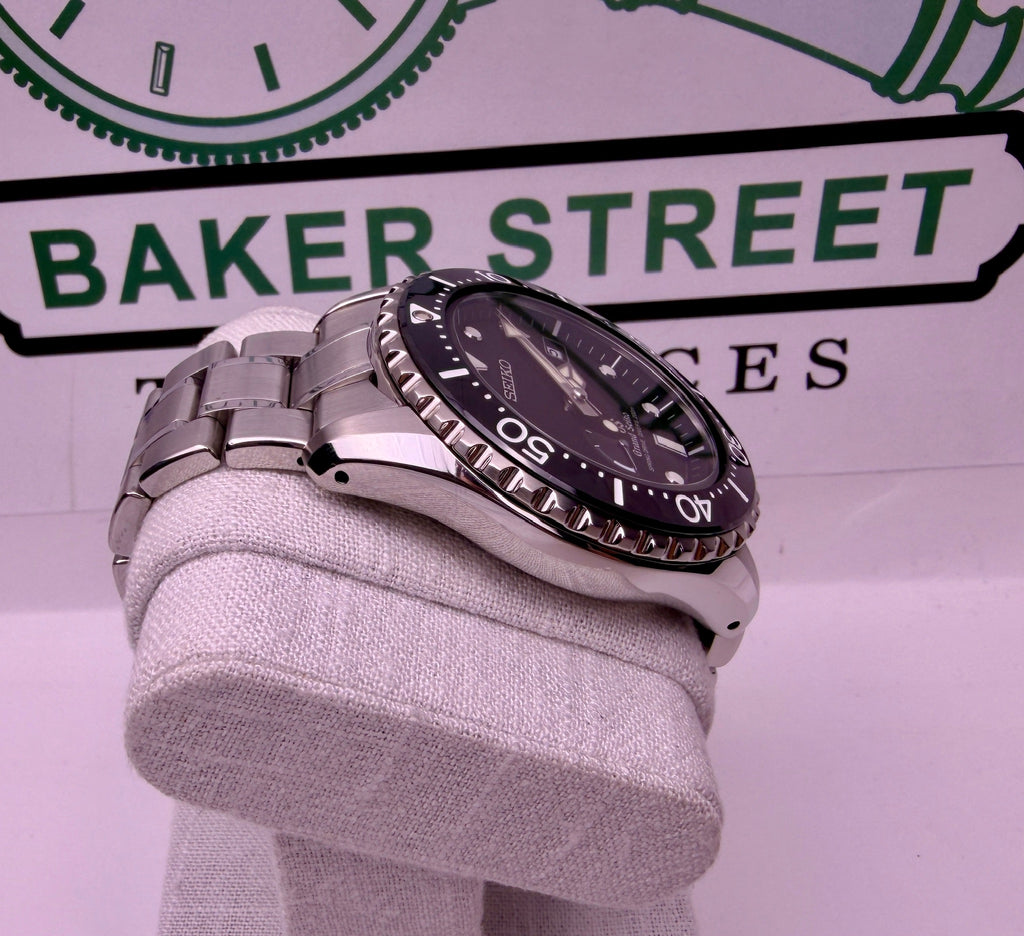 Case #388 — Grand Seiko Spring Drive Diver Black Ref. SBGA029