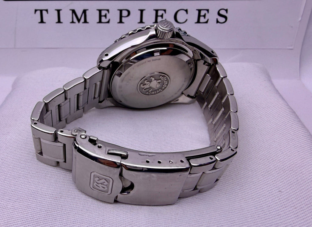Case #388 — Grand Seiko Spring Drive Diver Black Ref. SBGA029