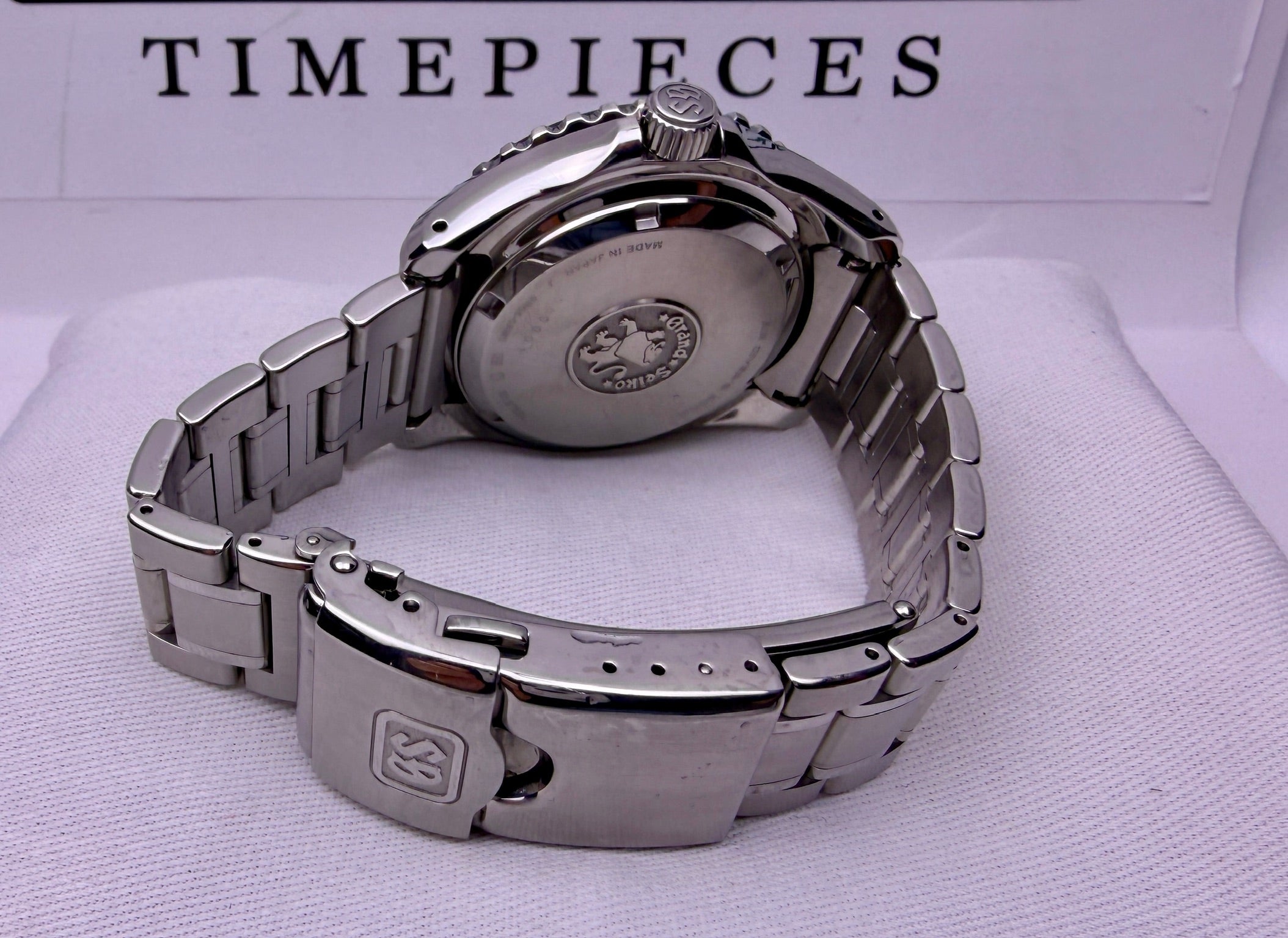 Case #388 — Grand Seiko Spring Drive Diver Black Ref. SBGA029