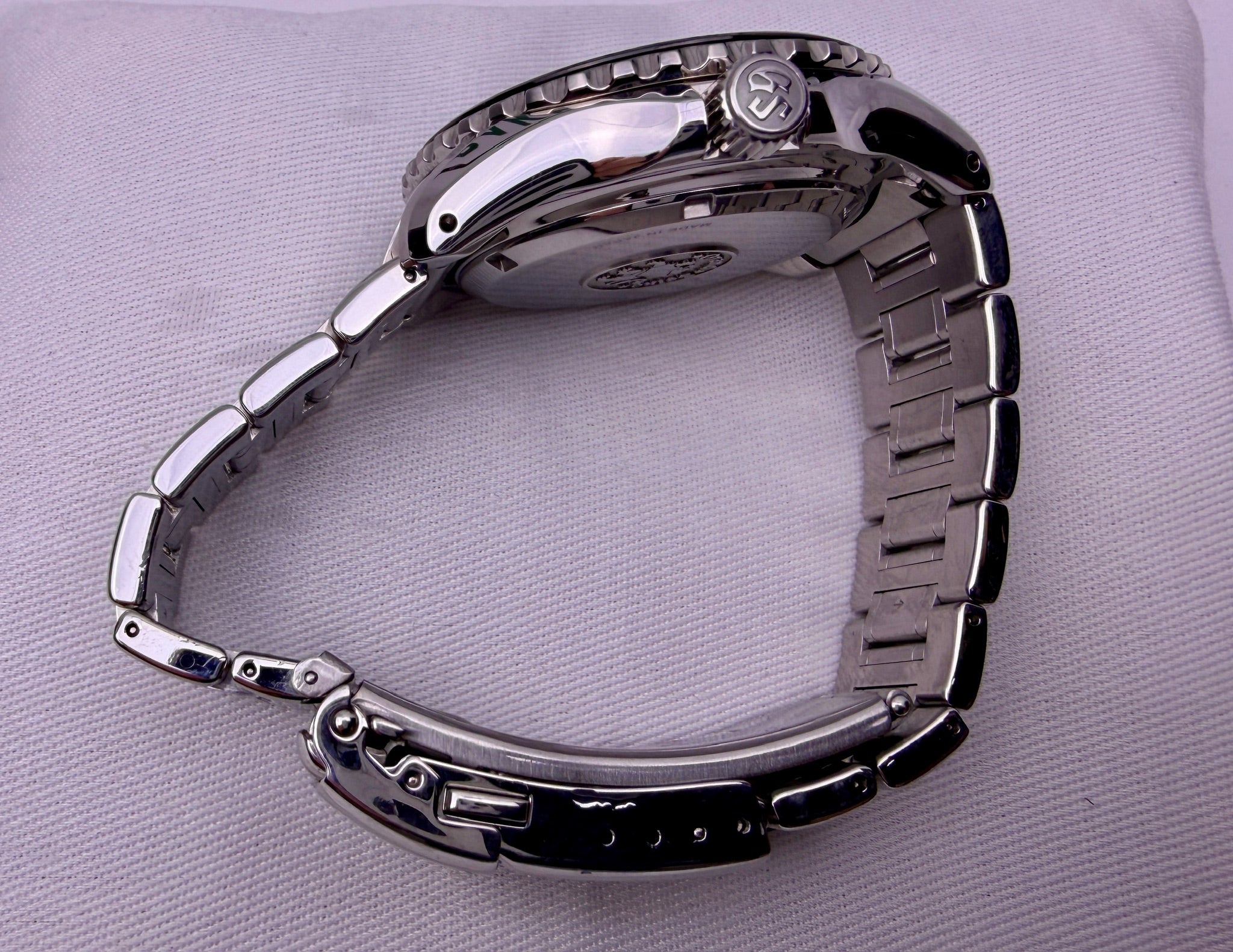Case #388 — Grand Seiko Spring Drive Diver Black Ref. SBGA029
