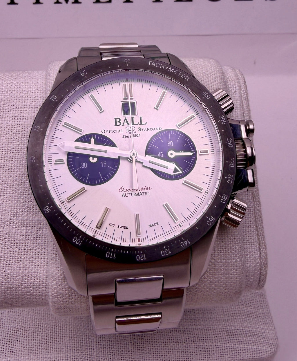 Case #389 — Ball Engineer Hydrocarbon Racer Chronograph Ref. CM2198C-S1CJ-SL