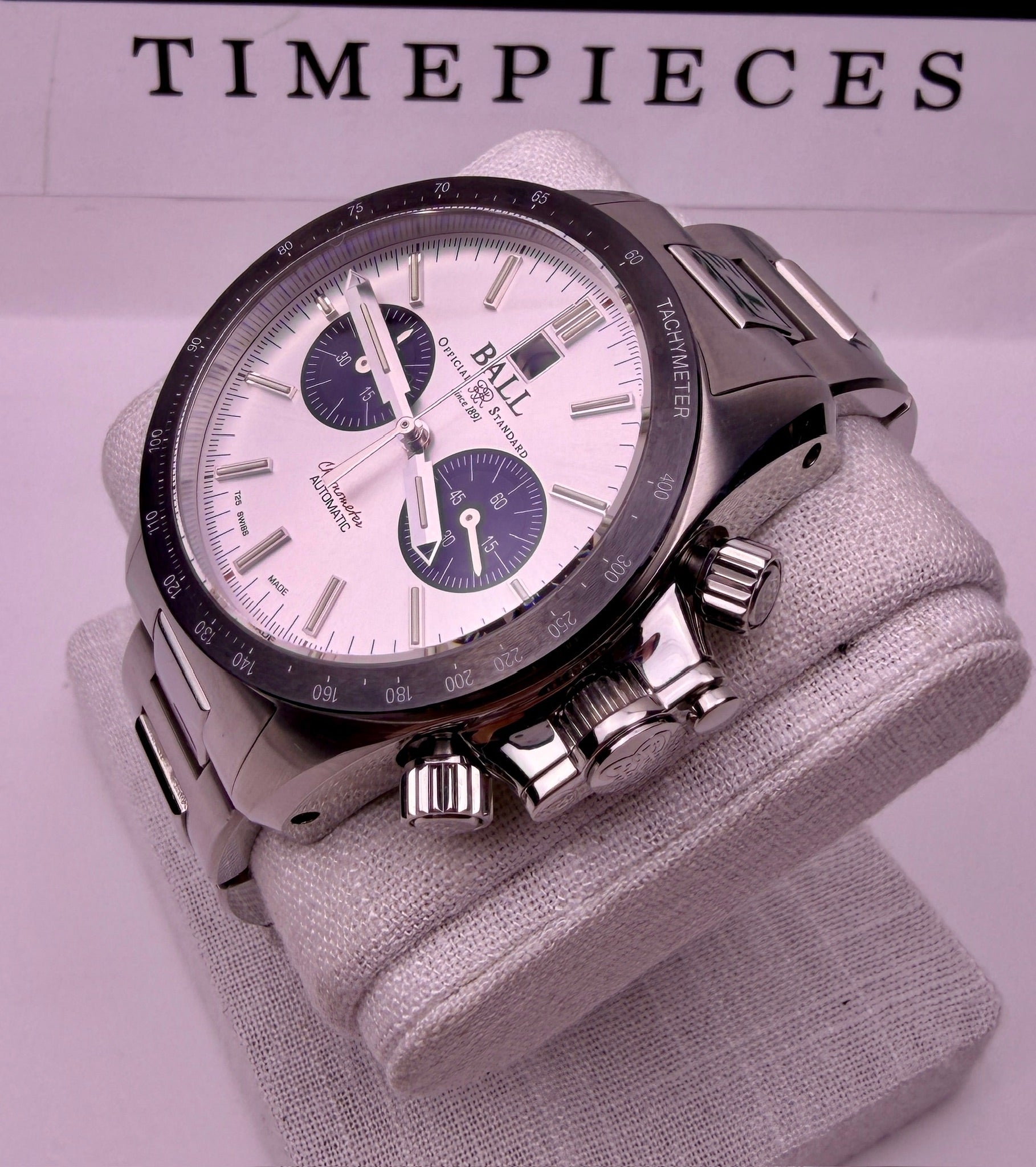 Case #389 — Ball Engineer Hydrocarbon Racer Chronograph Ref. CM2198C-S1CJ-SL