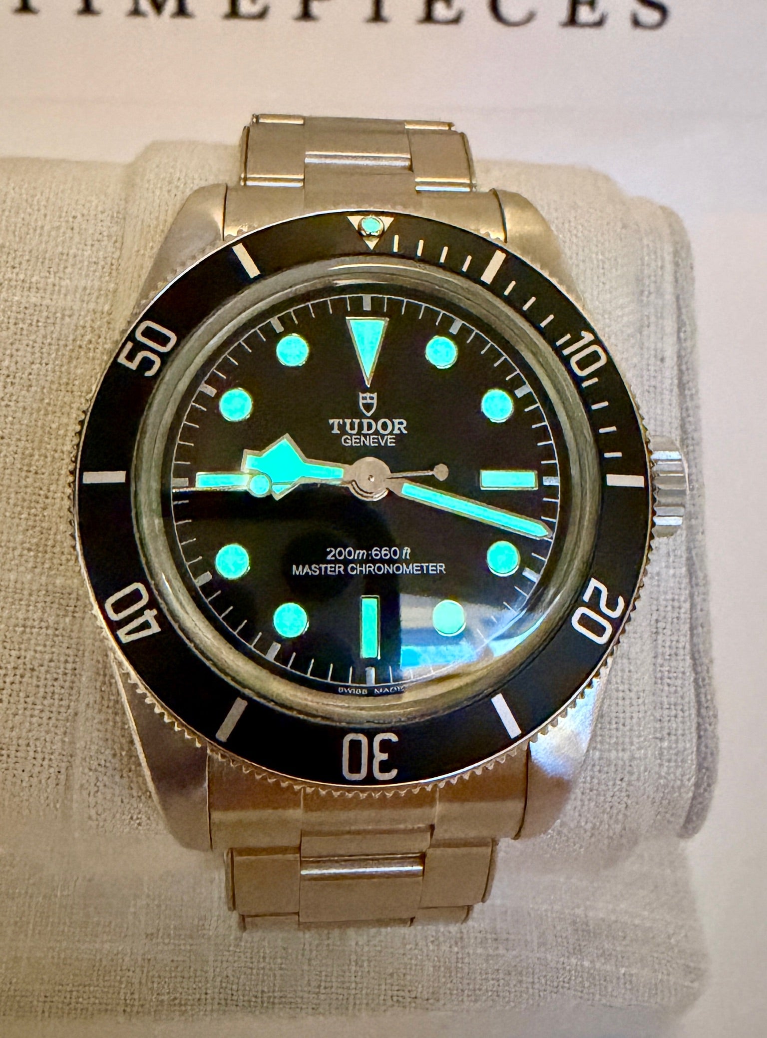 Case #398 — Tudor Black Bay Monochrome Oyster Ref. M7941A1A0NU-0001
